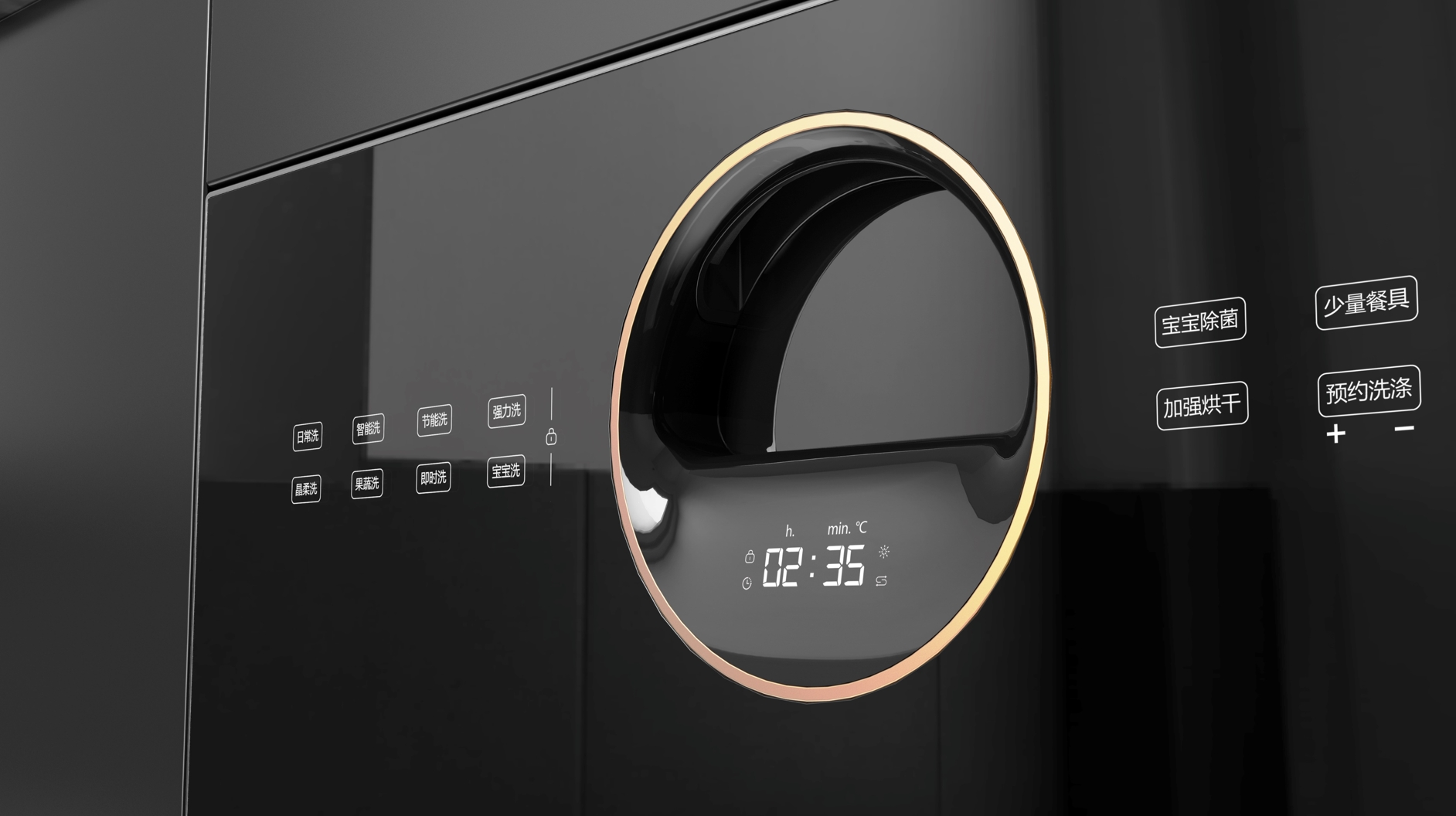 Dishwasher design，industrial design，product design，