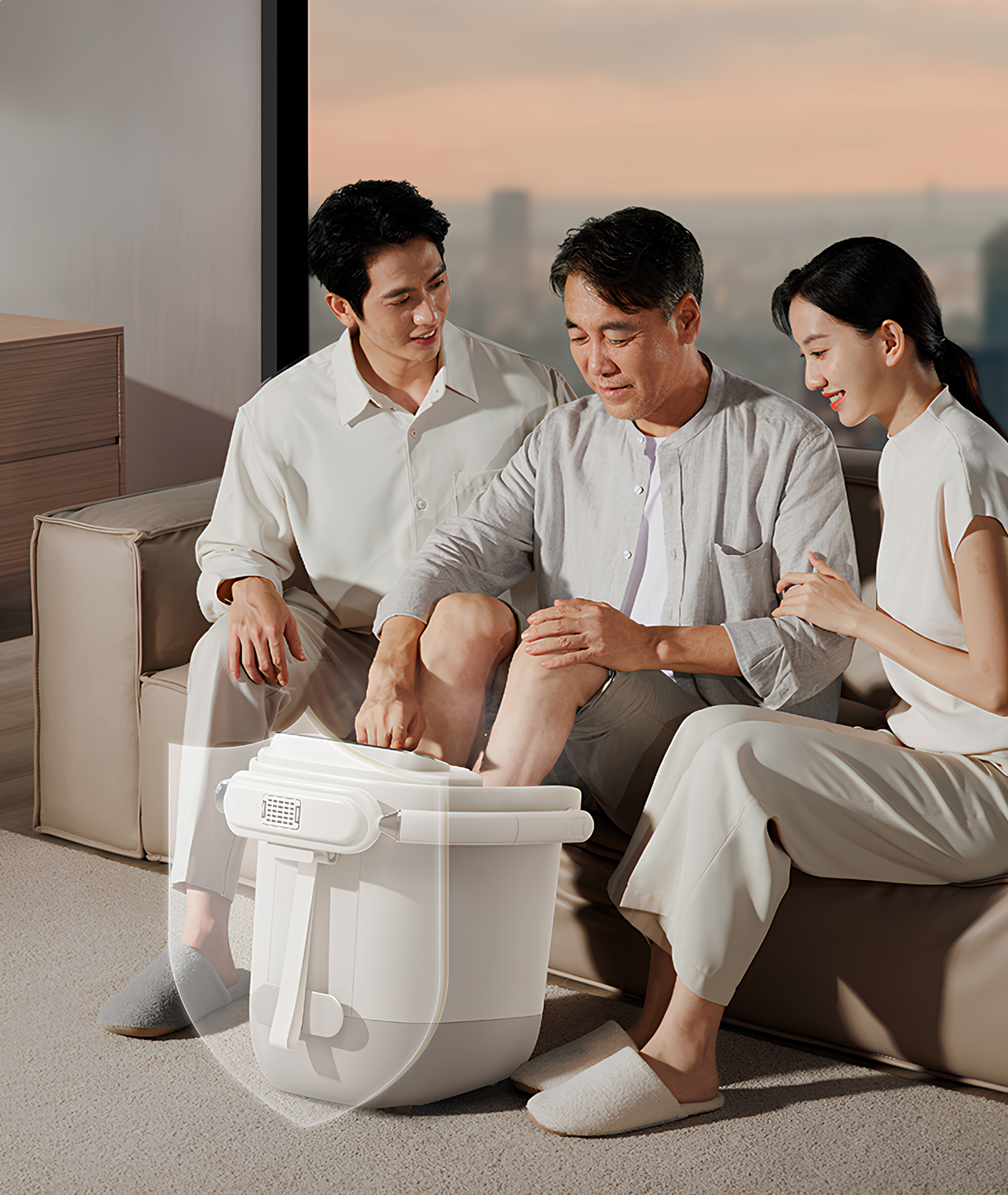 Foot bath，small home appliances，physiotherapy function，