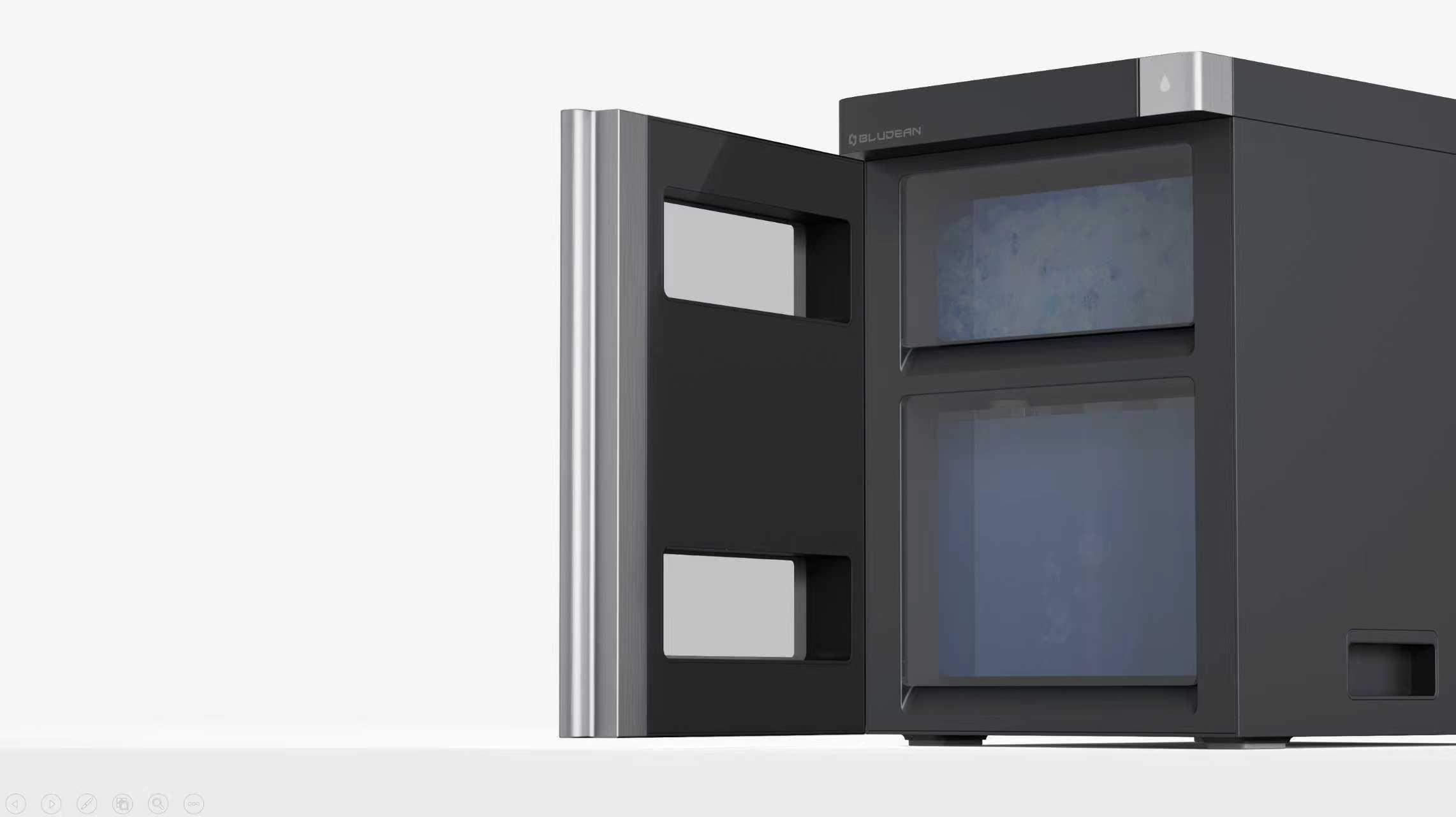 Ice maker, household ice maker, large capacity ice maker,