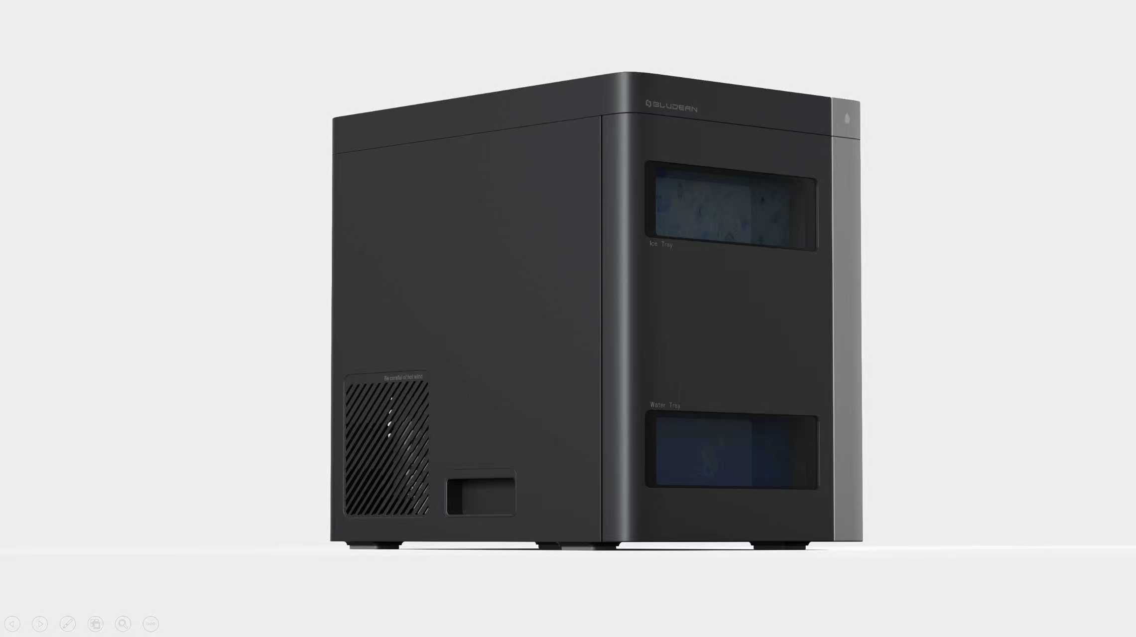 Ice maker, household ice maker, large capacity ice maker,