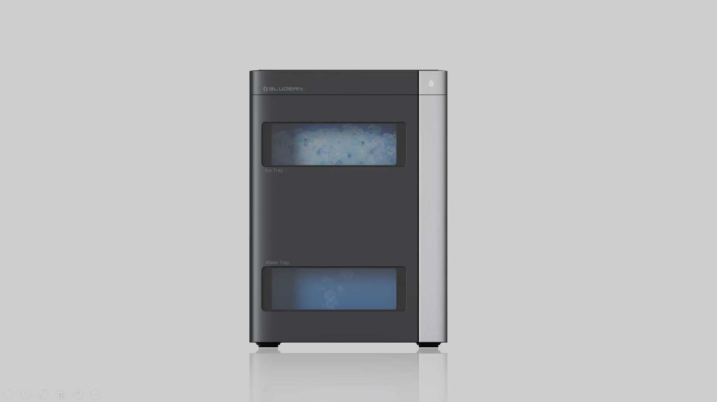 Ice maker, household ice maker, large capacity ice maker,
