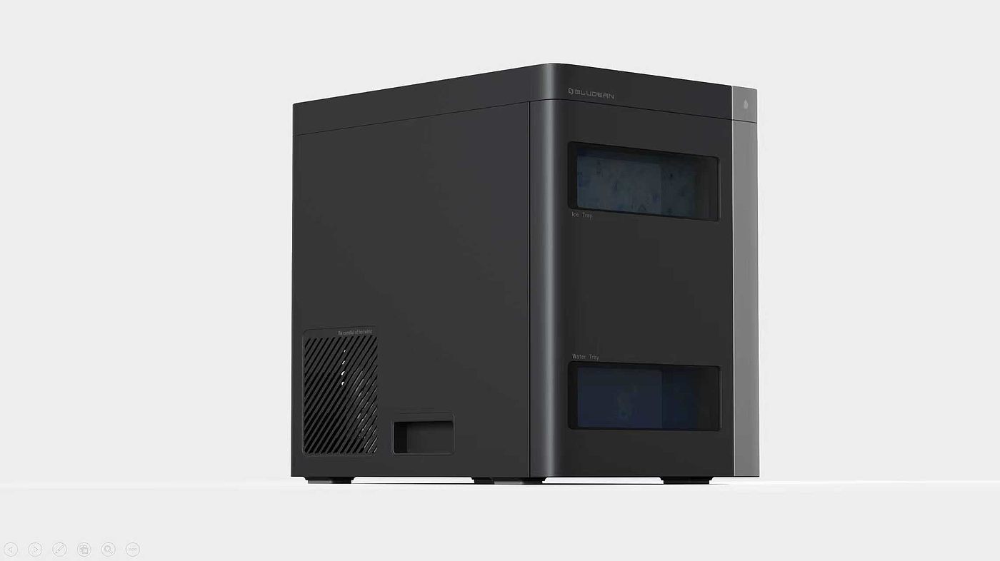 Ice maker，household electrical appliances，Canton Fair，industrial design，product design，Fano Design，Appearance design，Intelligent products，