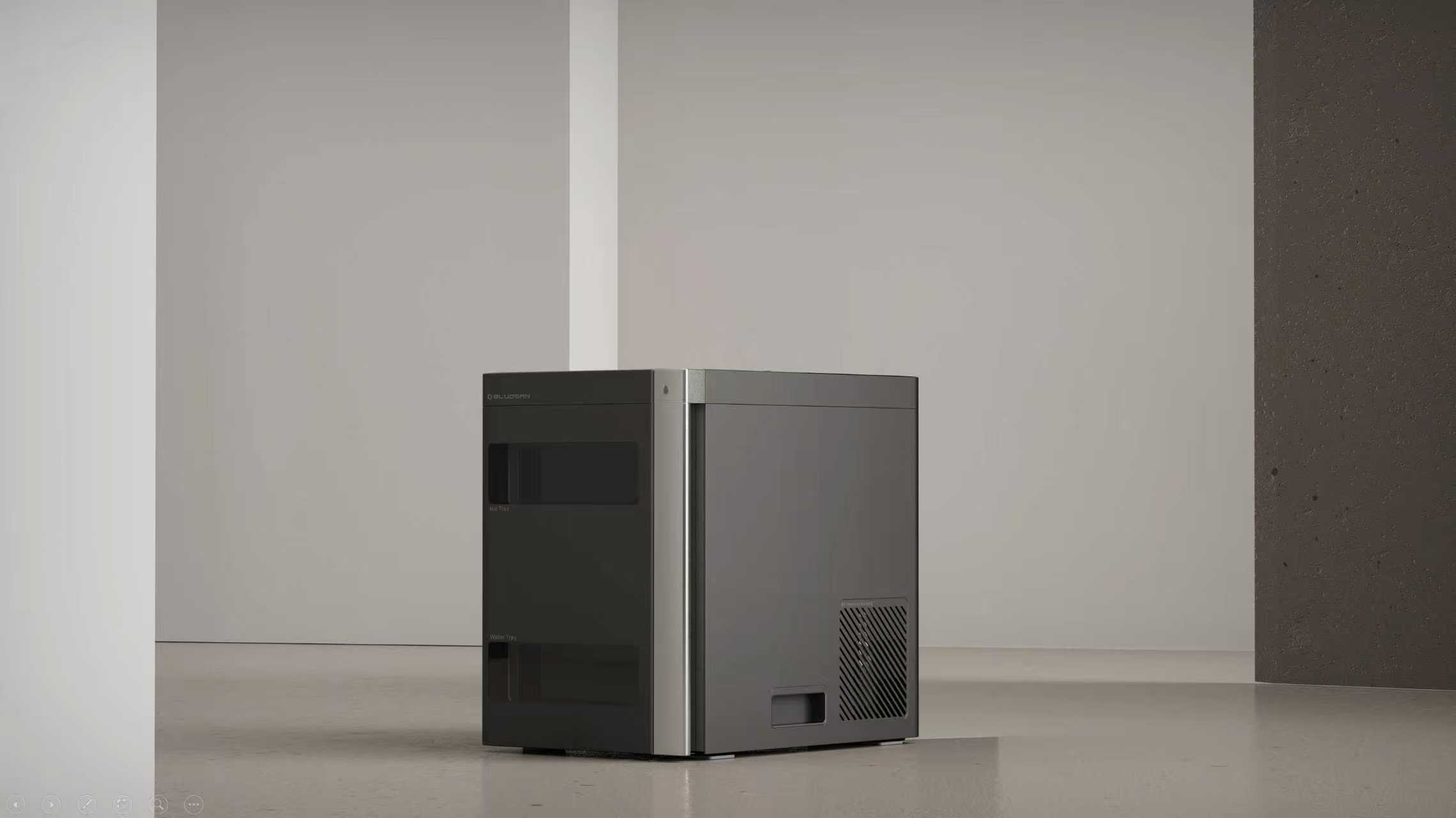 Ice maker，household electrical appliances，Canton Fair，industrial design，product design，Fano Design，Appearance design，Intelligent products，