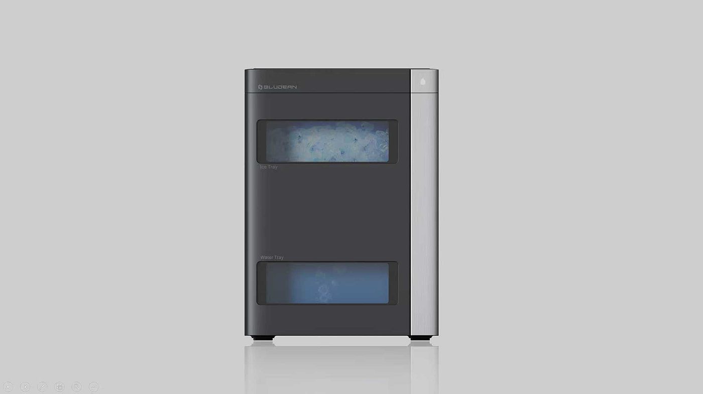 Ice maker，household electrical appliances，Canton Fair，industrial design，product design，Fano Design，Appearance design，Intelligent products，