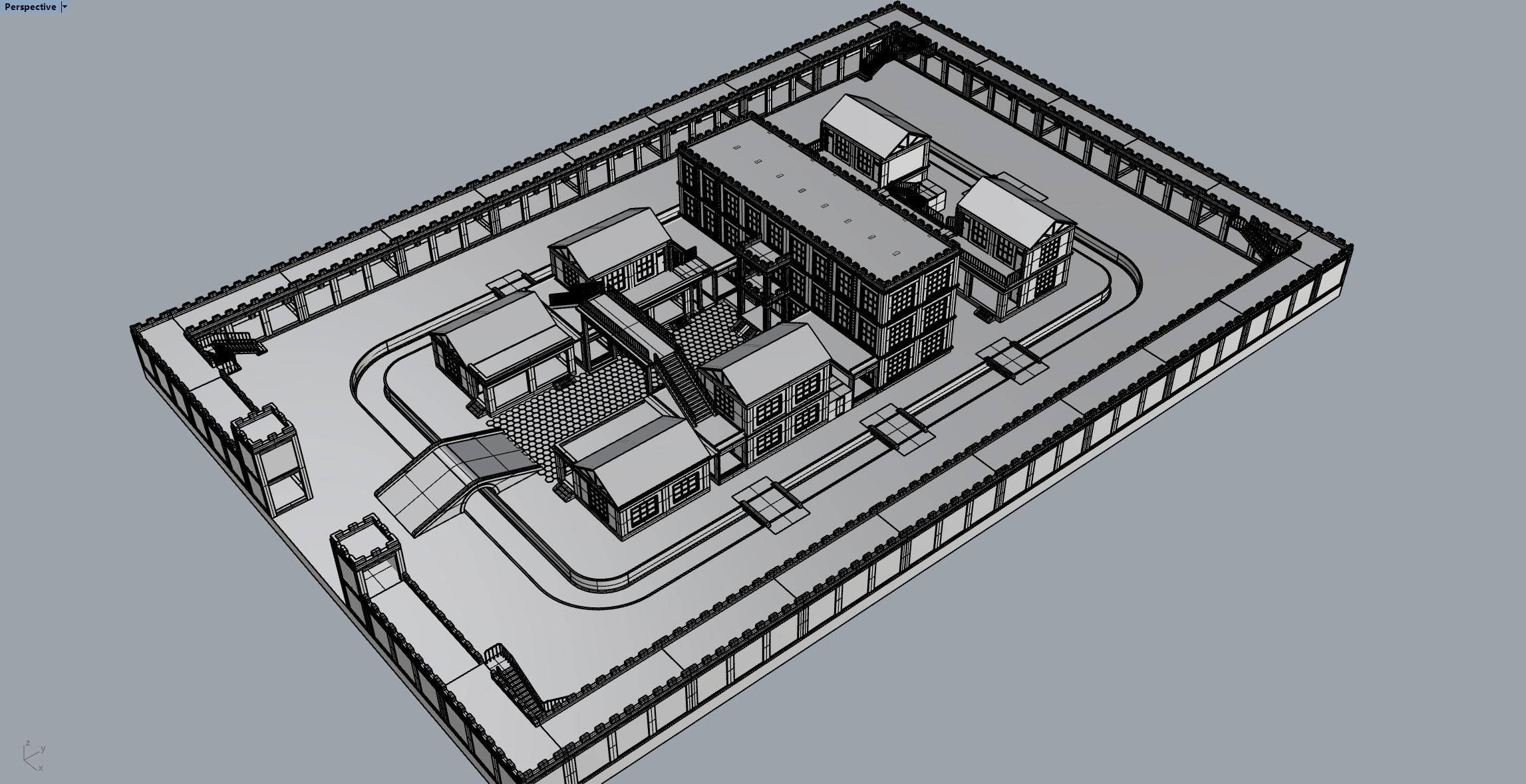 Central Axis Symmetrical Building Group,