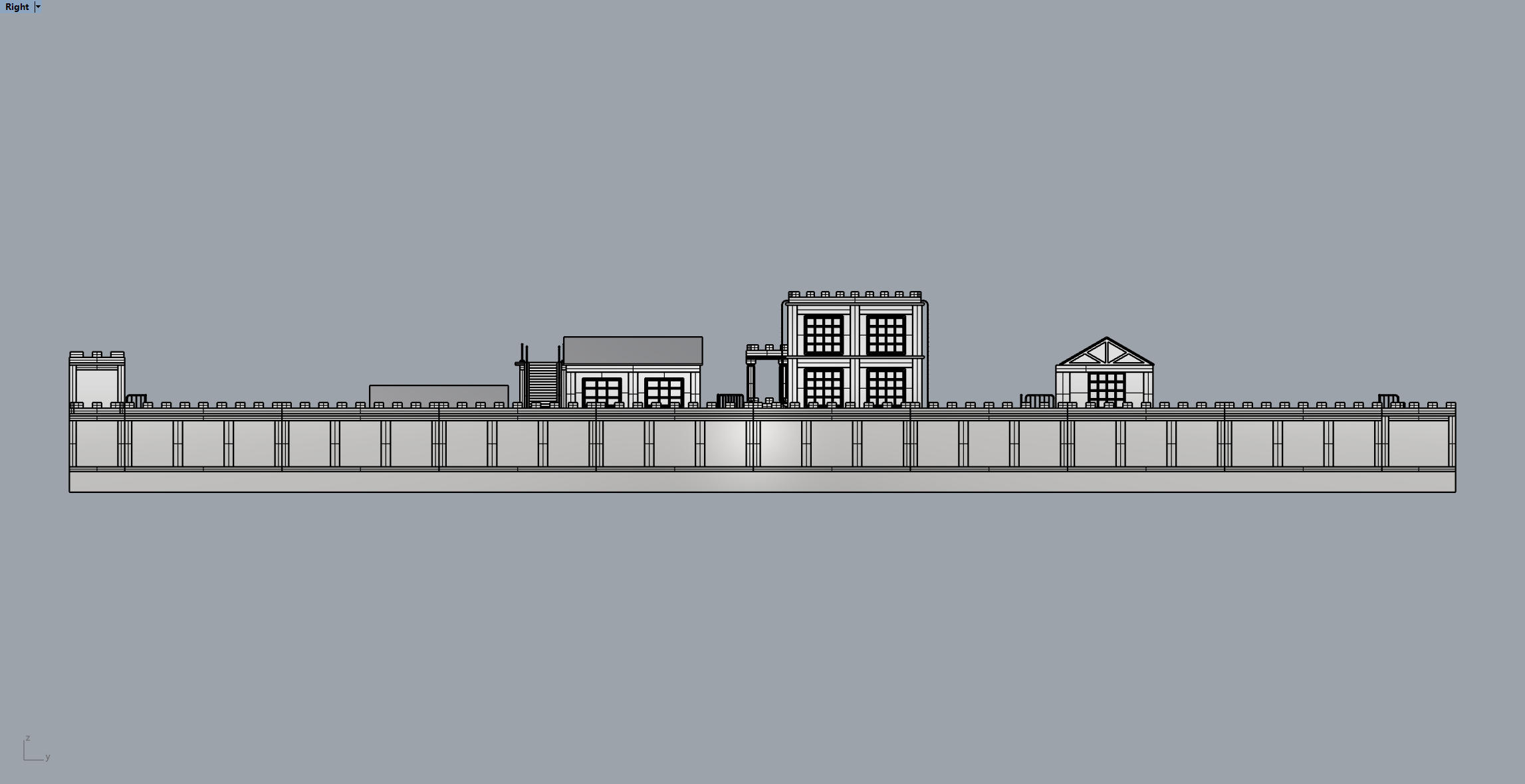 Central Axis Symmetrical Building Group,