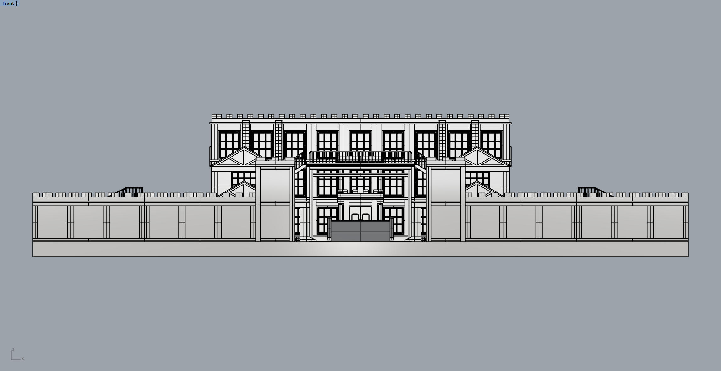Central Axis Symmetrical Building Group,