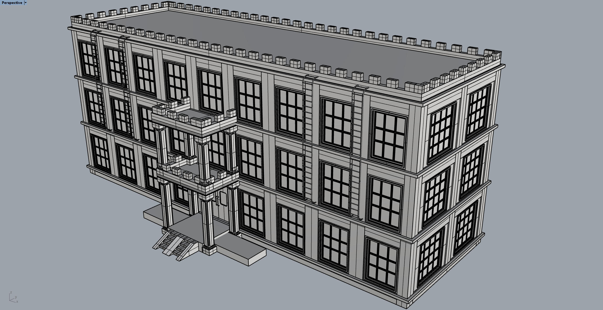 Central Axis Symmetrical Building Group,