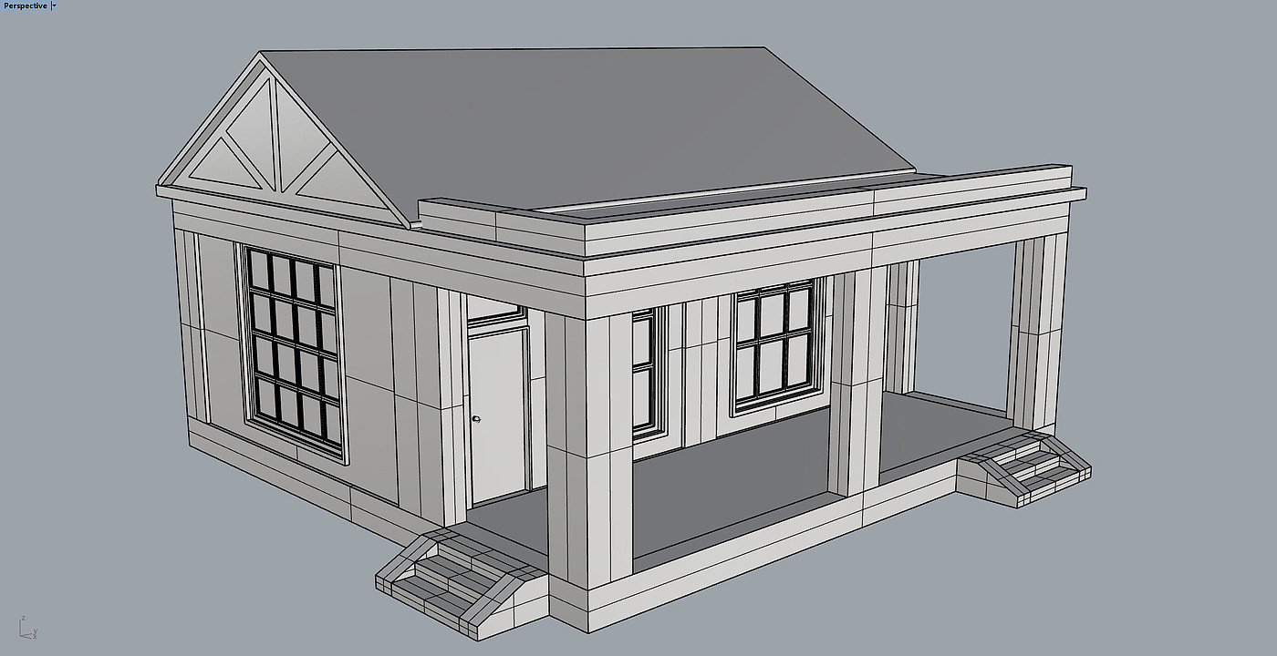Central Axis Symmetrical Building Group，