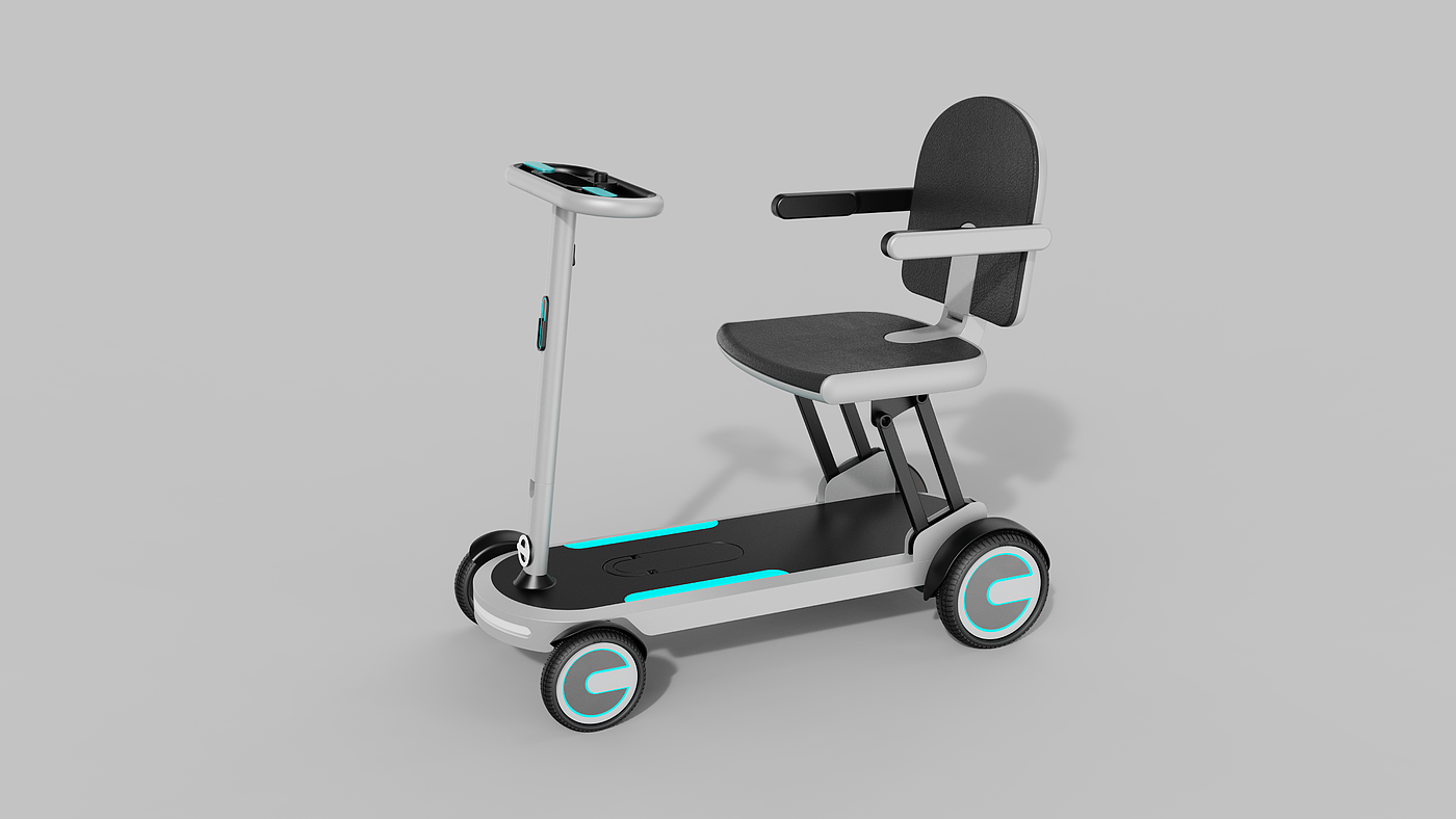 Scooter，trigger the economy，Transportation tools，Elderly scooter，