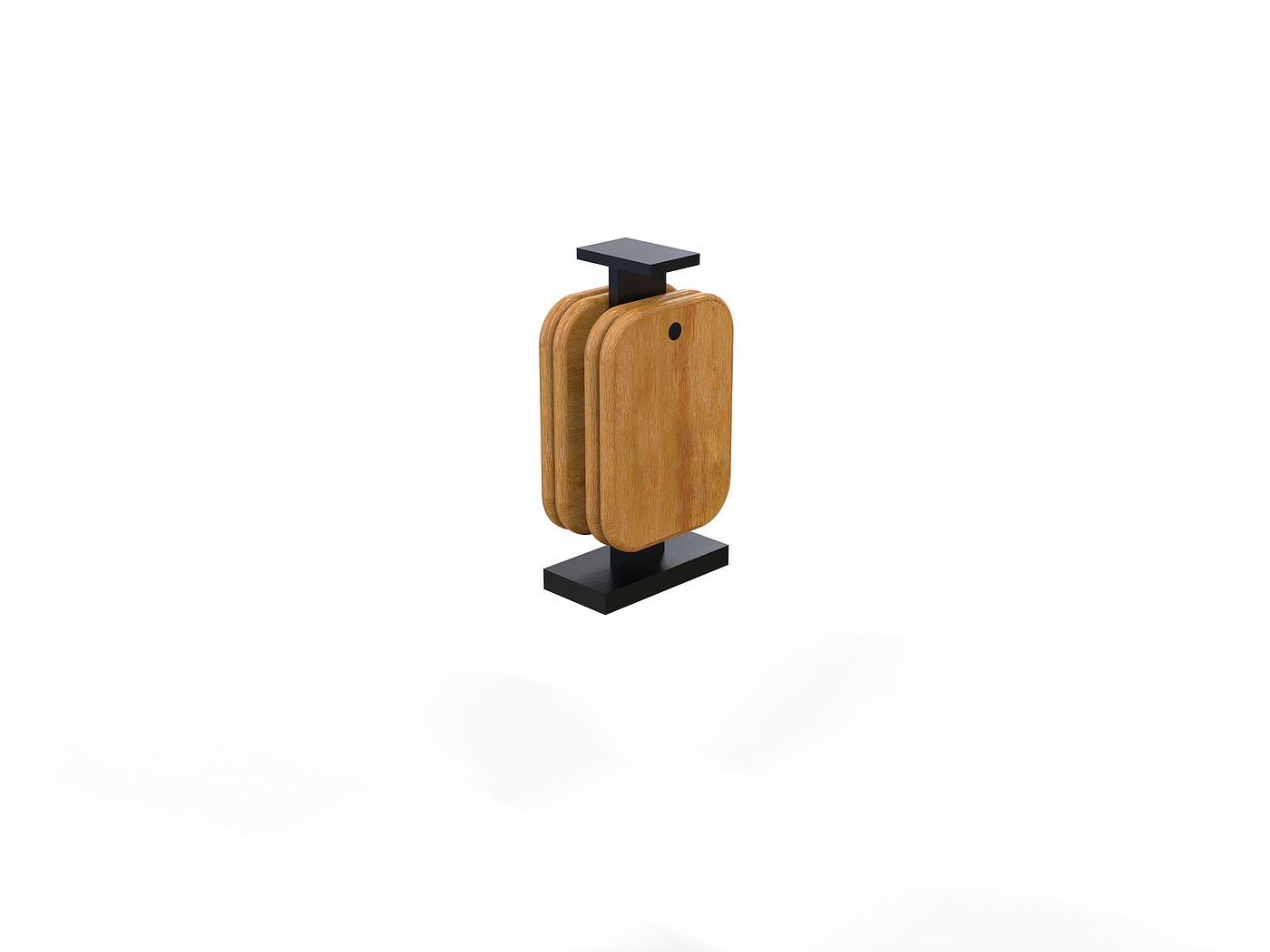 The structural design of this chopping board fills up the sense of security!!，
