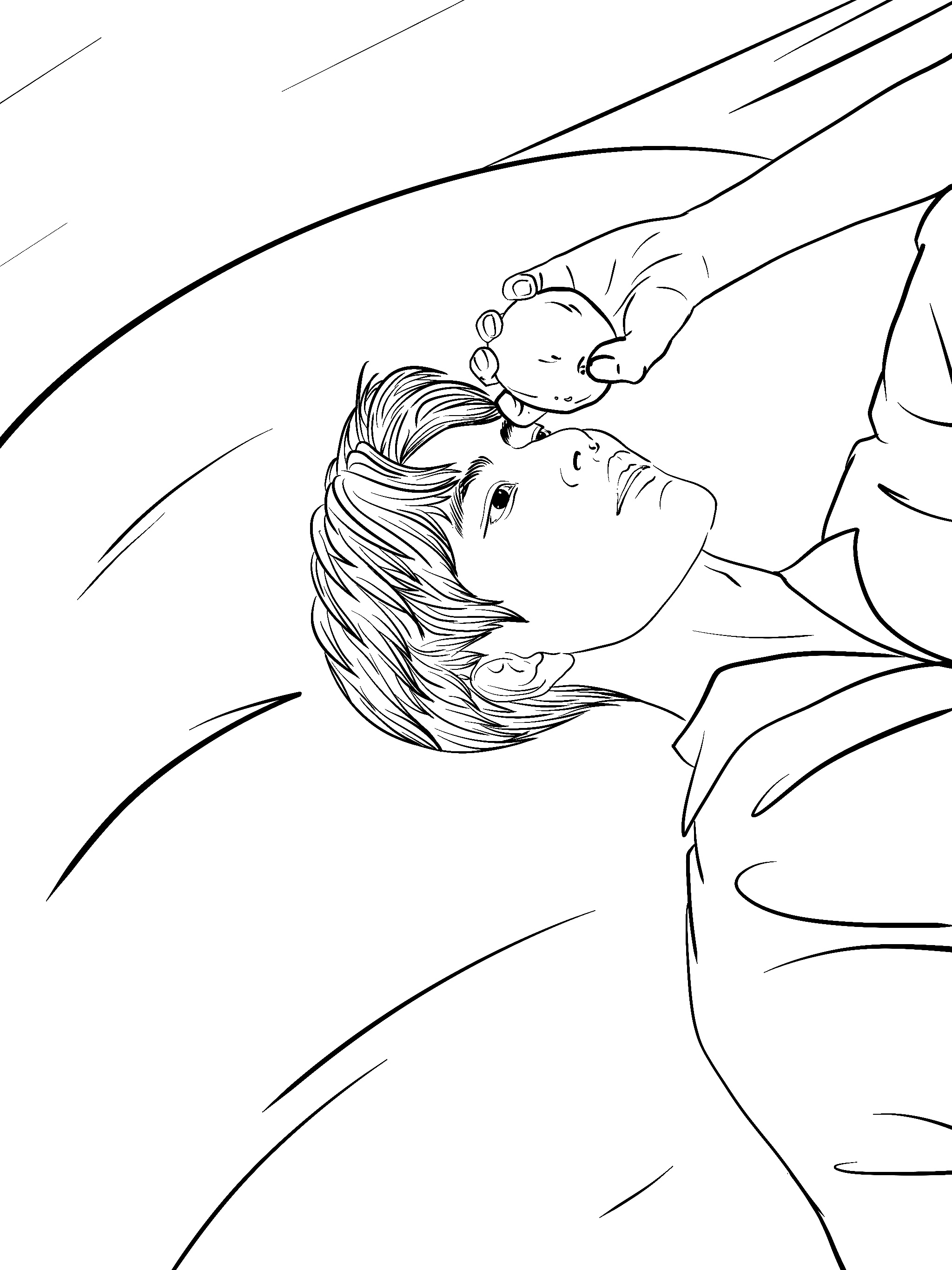 character，Line drawing，painting，