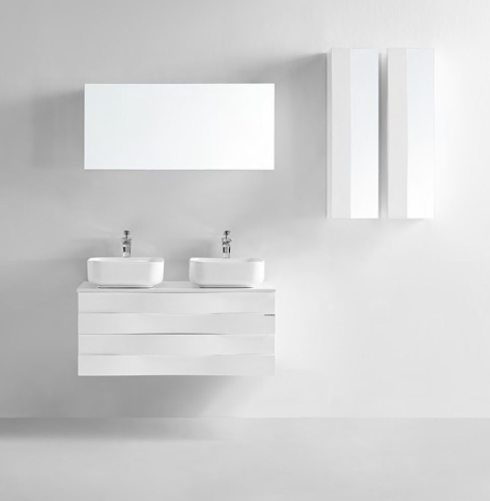 Bathroom cabinet design，Home design，product design，Minimalist bathroom cabinet，Italian original design，