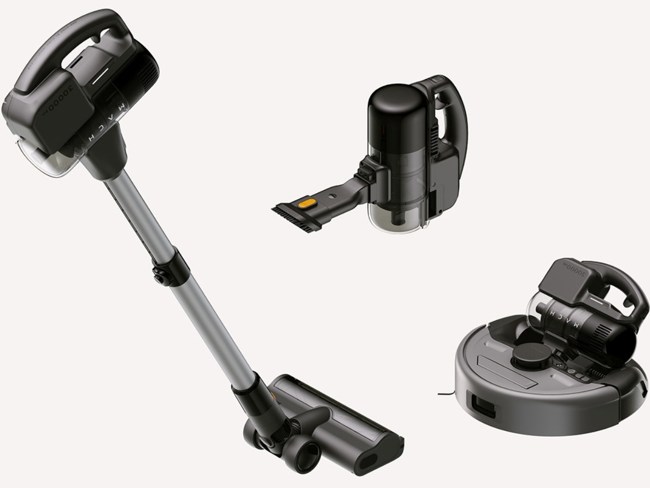 Vacuum cleaner，two-in-one，Mach-E20，Modular cleaning，Wireless Handheld，