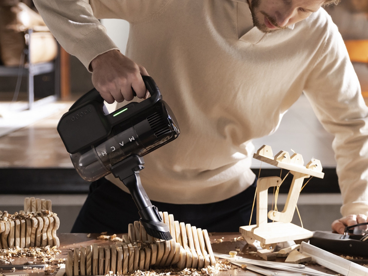 Vacuum cleaner，two-in-one，Mach-E20，Modular cleaning，Wireless Handheld，