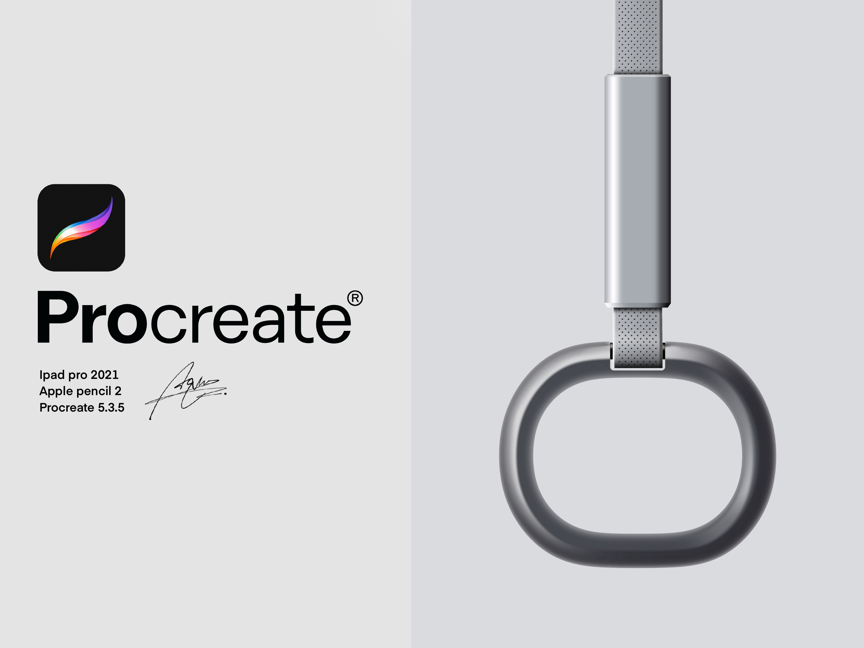 Procreate，industrial design，Ubee ，