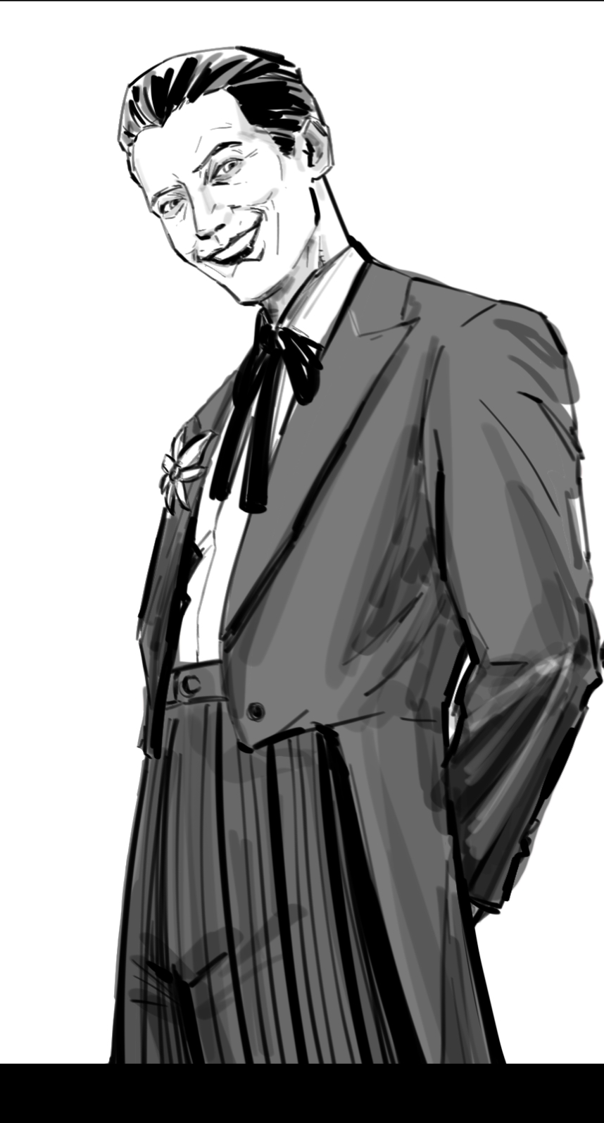 clown，Batman，Beautiful comic wind，Little ugly girl，Illustration，Meiman，cartoon，Character design，