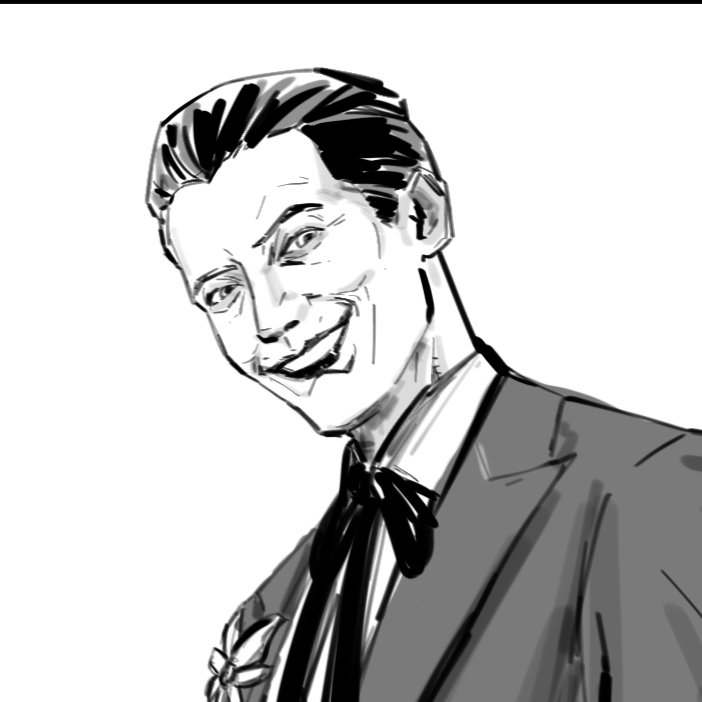 clown，Batman，Beautiful comic wind，Little ugly girl，Illustration，Meiman，cartoon，Character design，