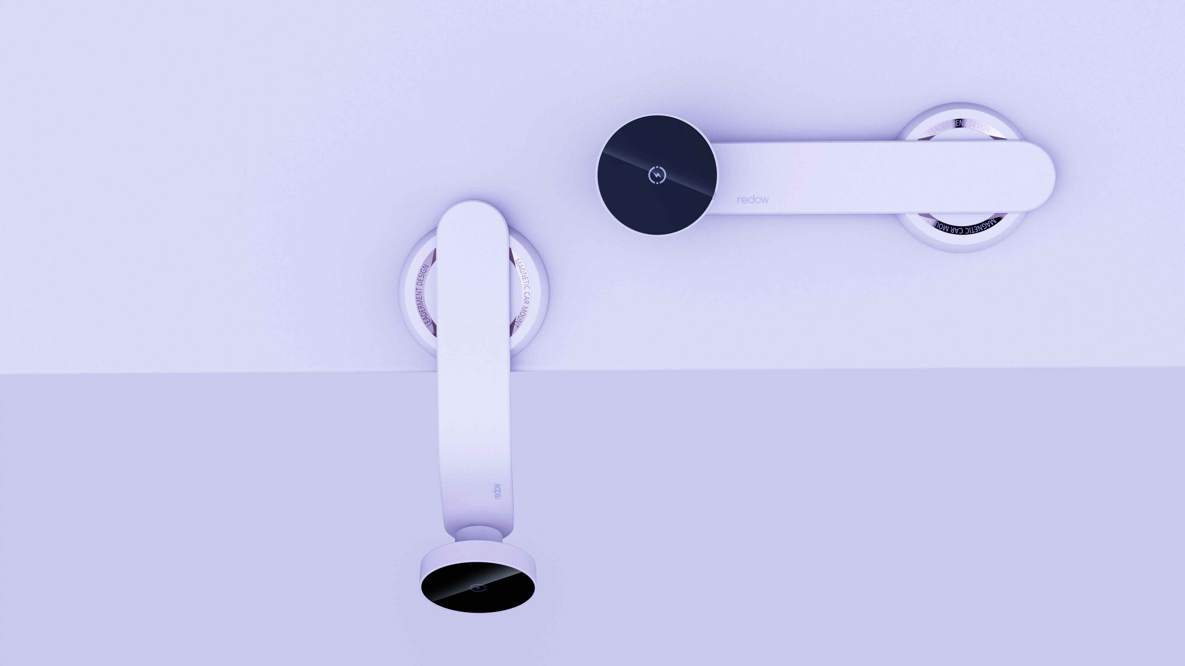 Magnetic suction support，Vehicle mount ，Magnetic suction vehicle support，product design，