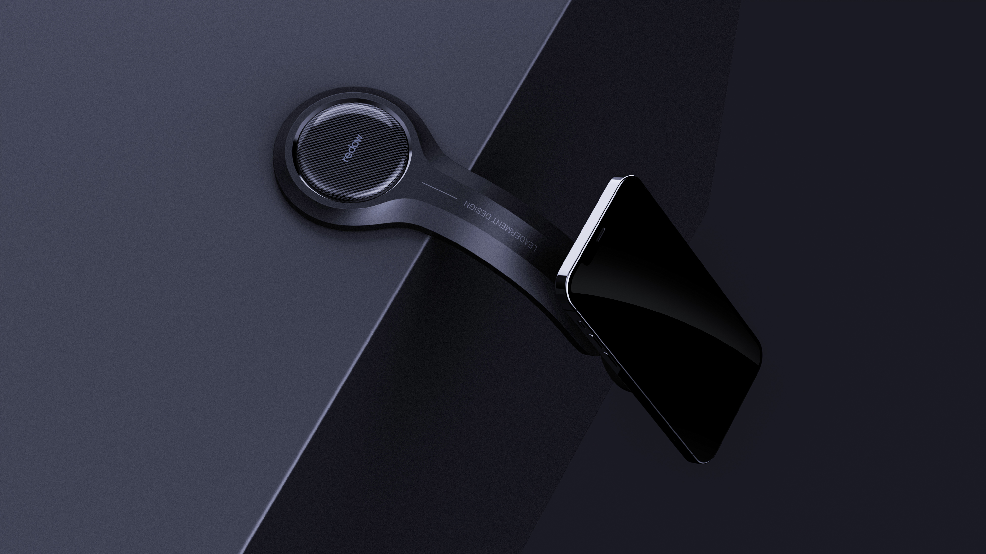 Magnetic suction support，Vehicle mount ，Magnetic suction vehicle support，product design，