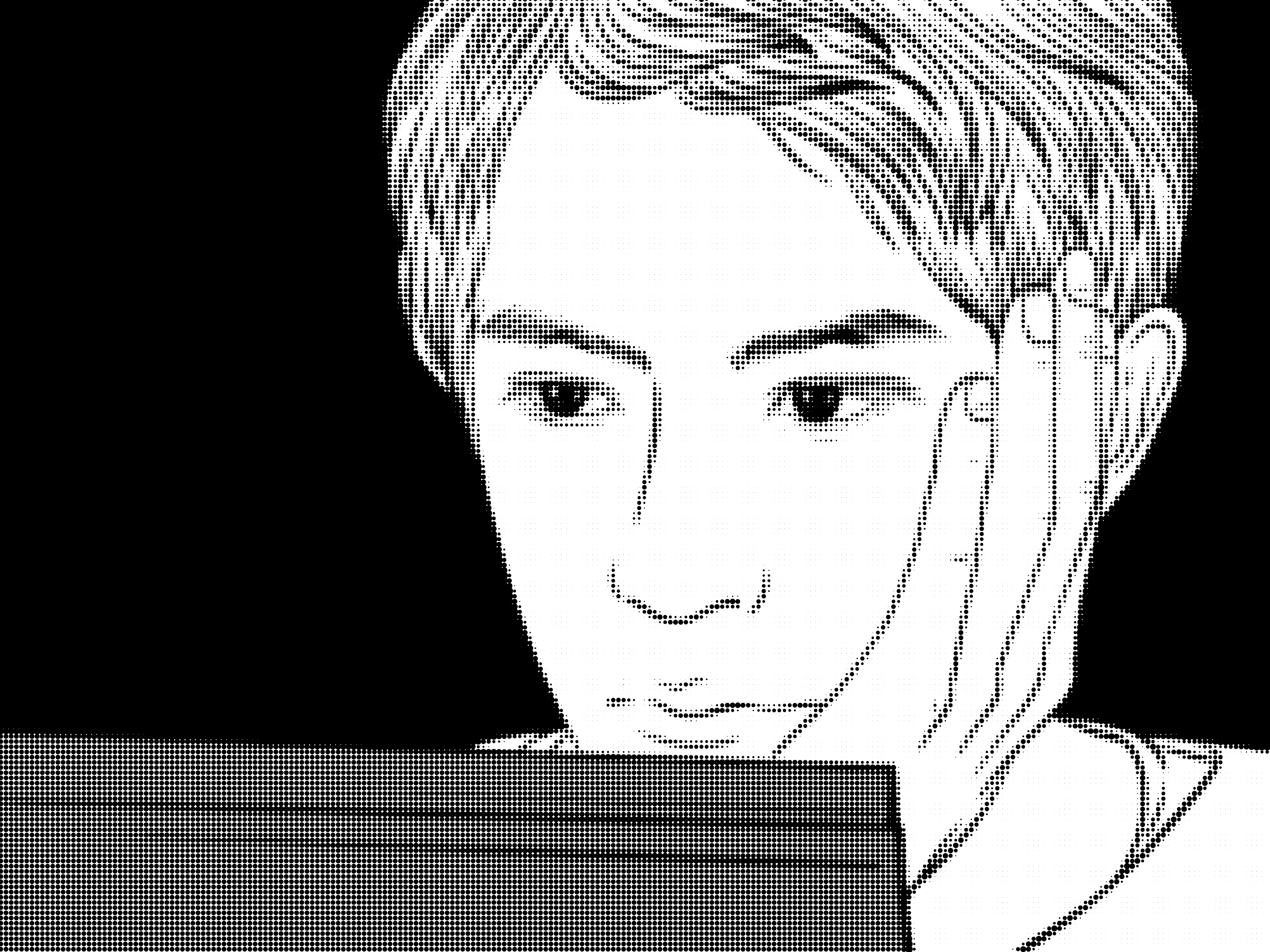 painting，character，Line drawing，black and white，draw，