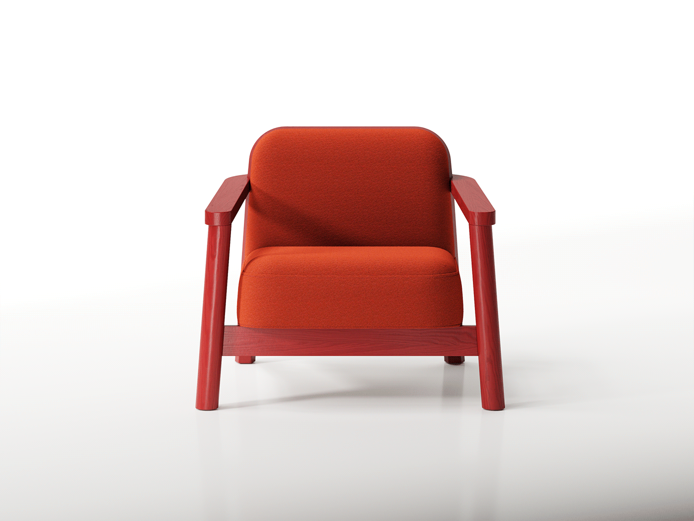 Modern Interior Design，Personalized Materials，Ergonomics，Akela，Armchair，