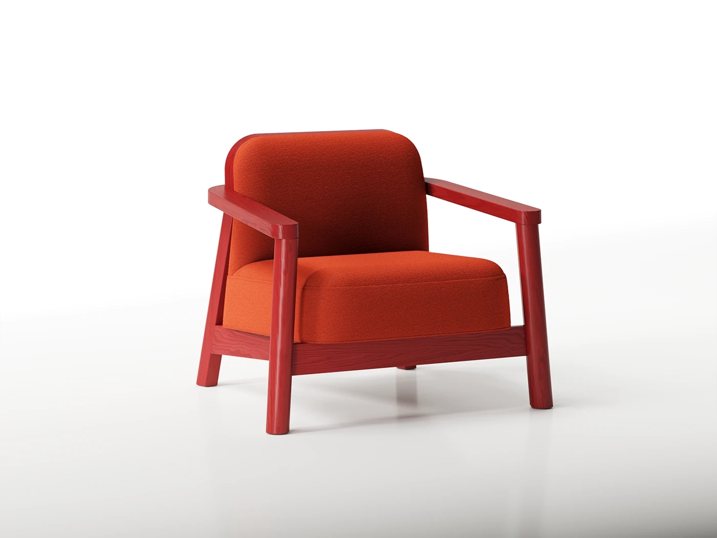 Modern Interior Design，Personalized Materials，Ergonomics，Akela，Armchair，