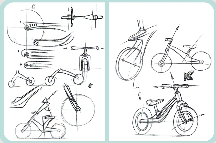 Balance car,Mother and baby,conceptual design,Children's products,