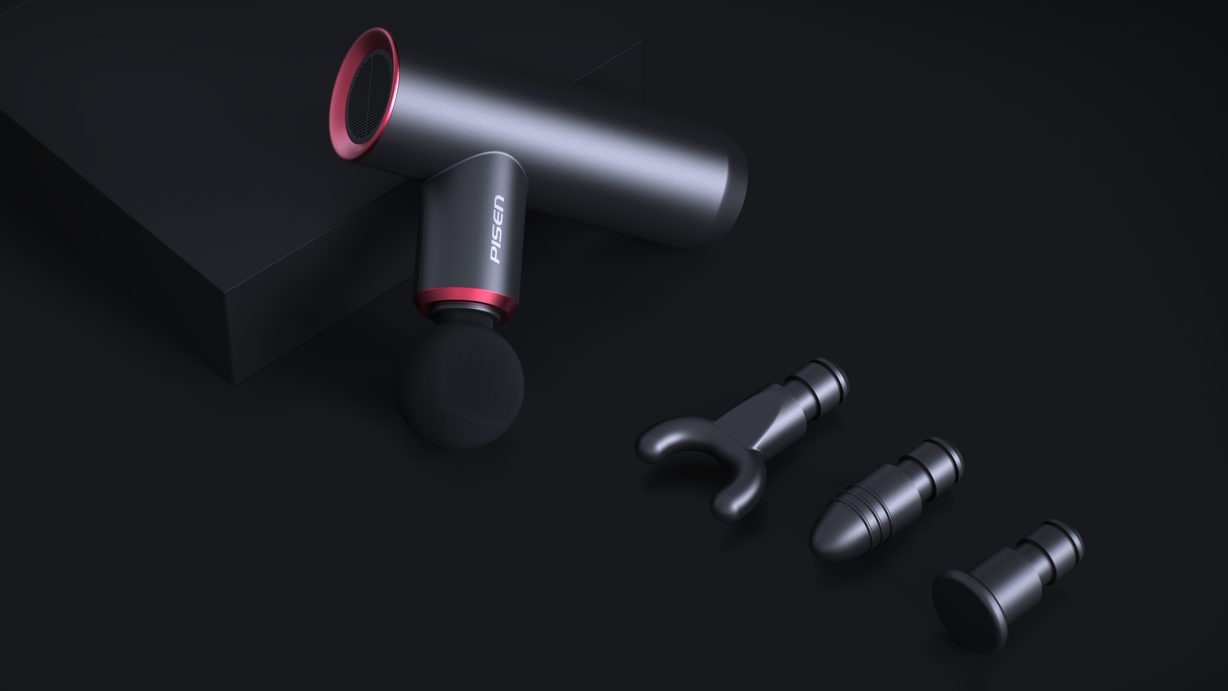 Fascia gun，motion，massage，product design，