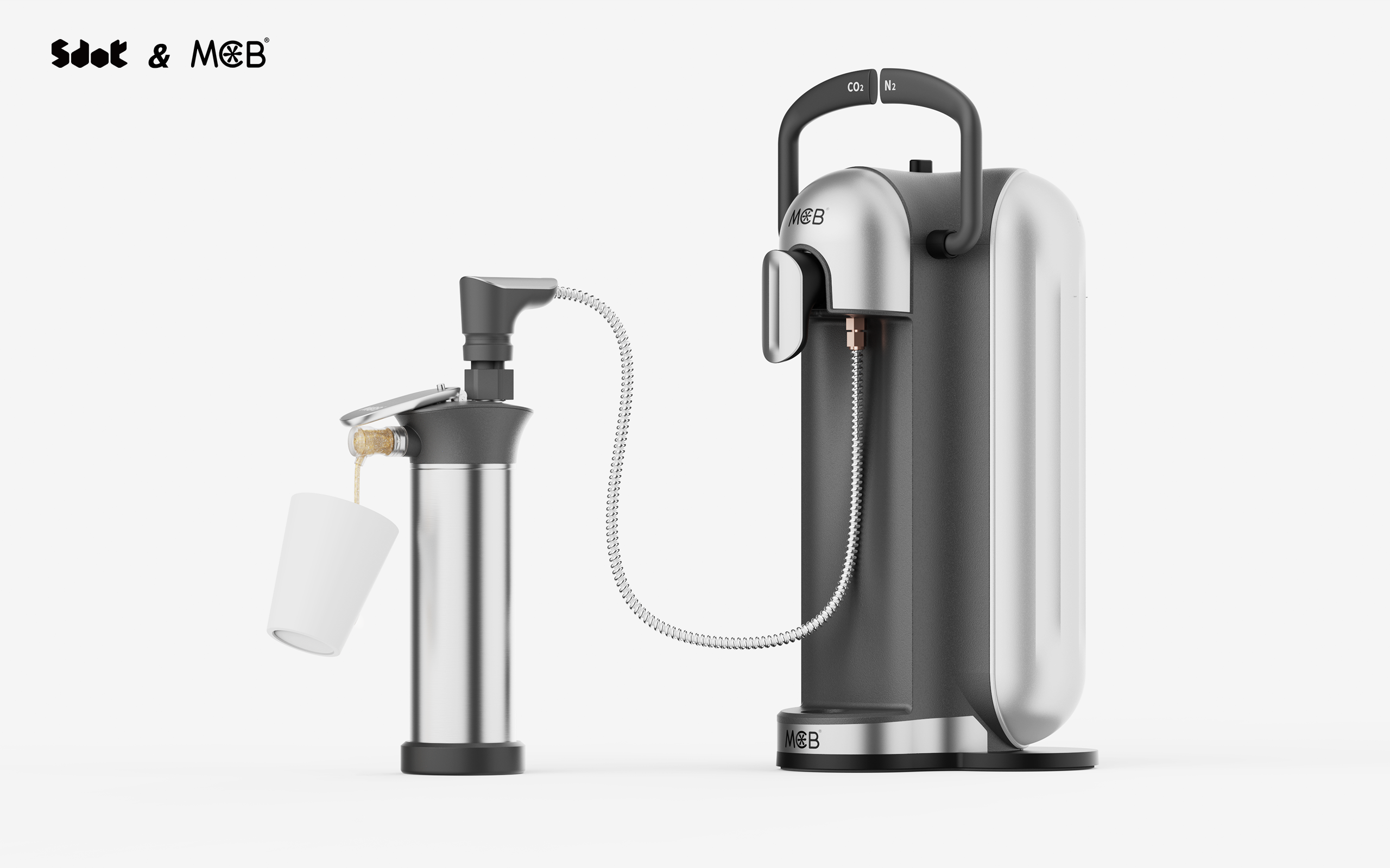 industrial design,product design,Coffee machine,Nitrogen Coffee,