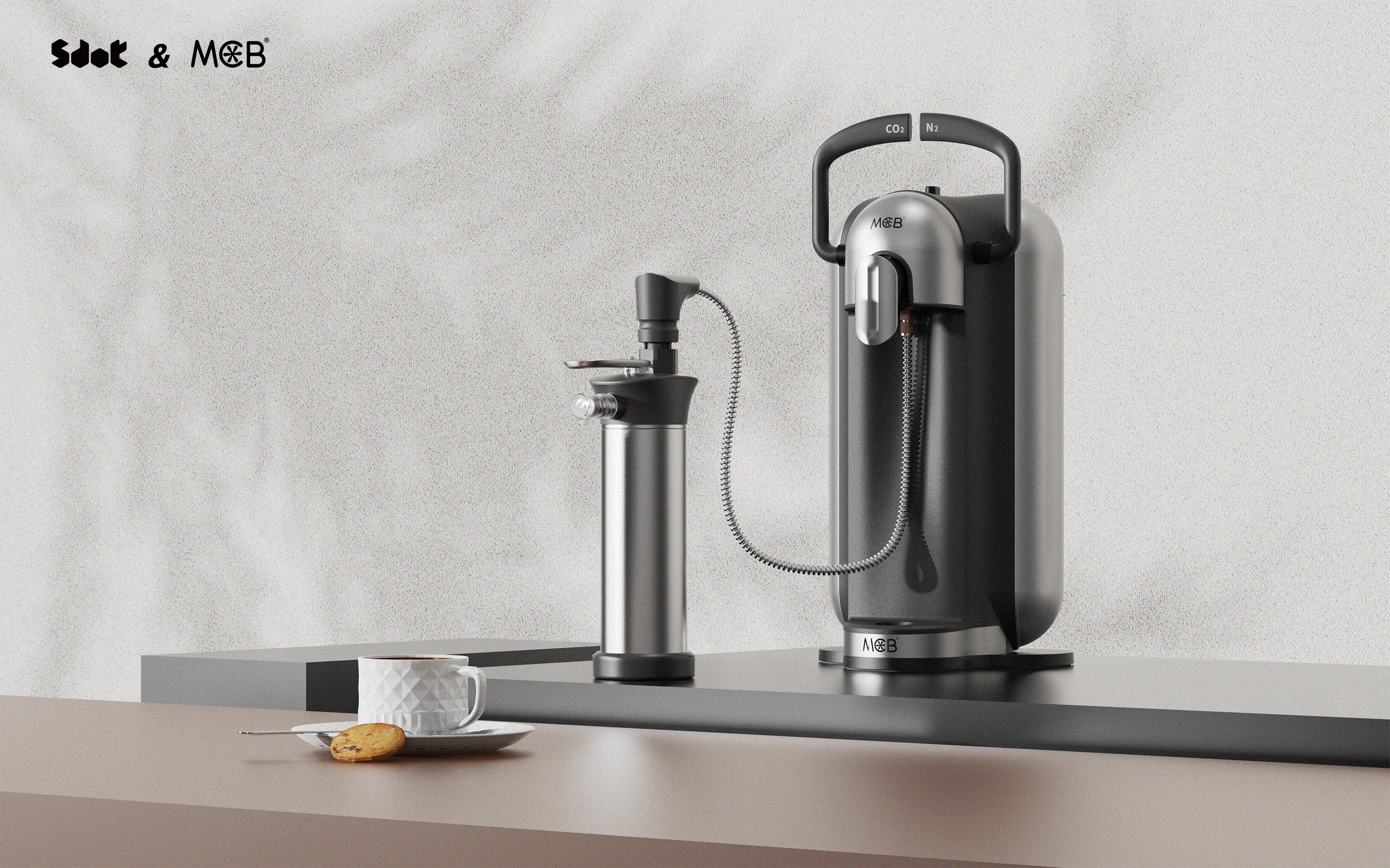 industrial design,product design,Coffee machine,Nitrogen Coffee,