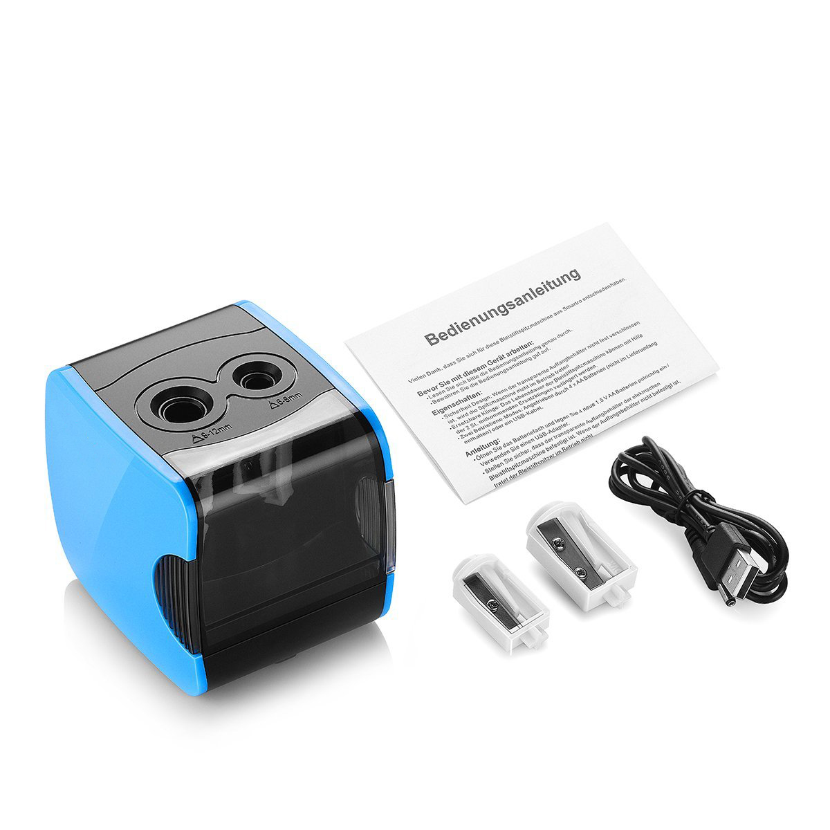 Electric pencil sharpener (square),