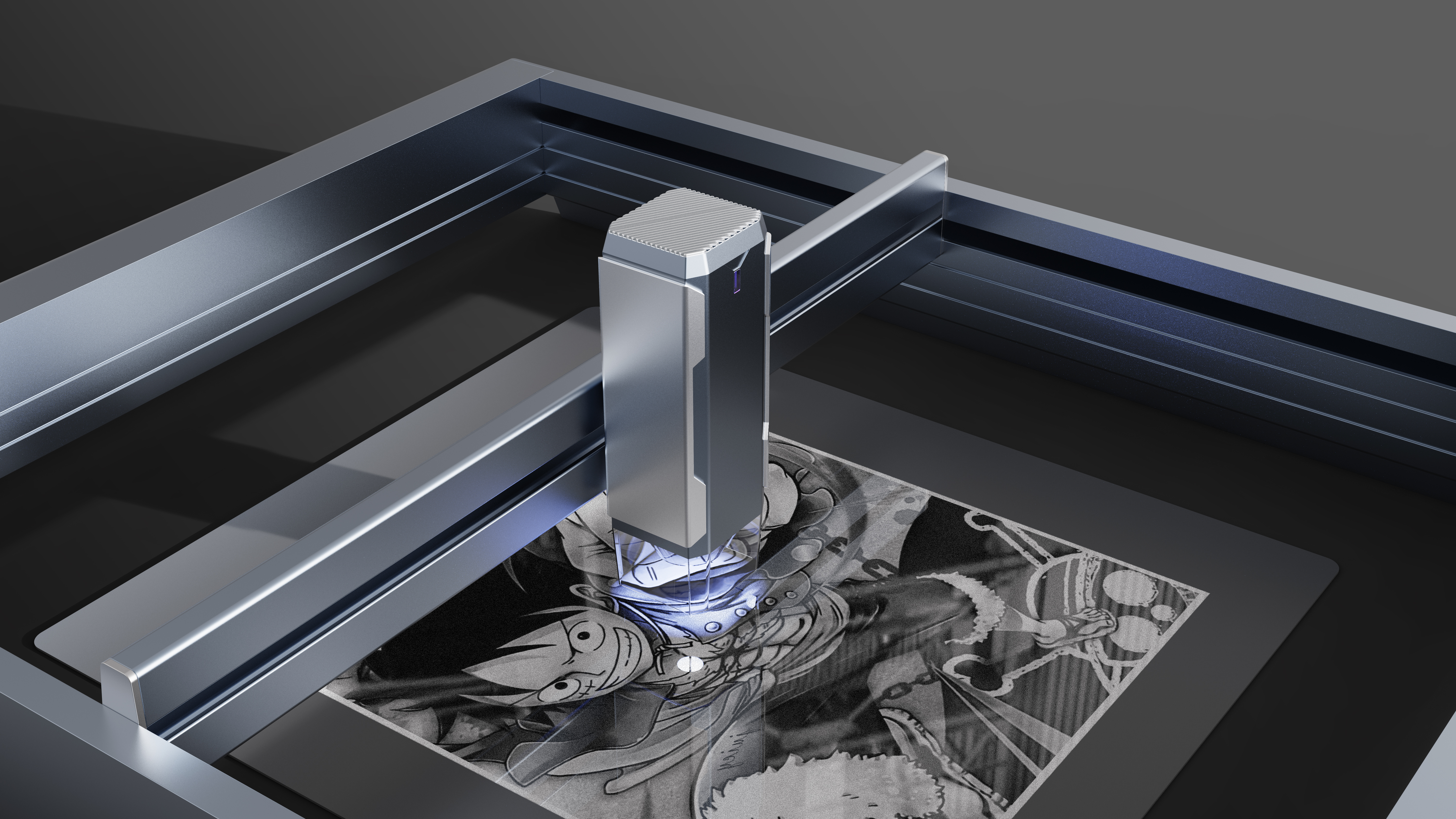 Laser engraving machine，