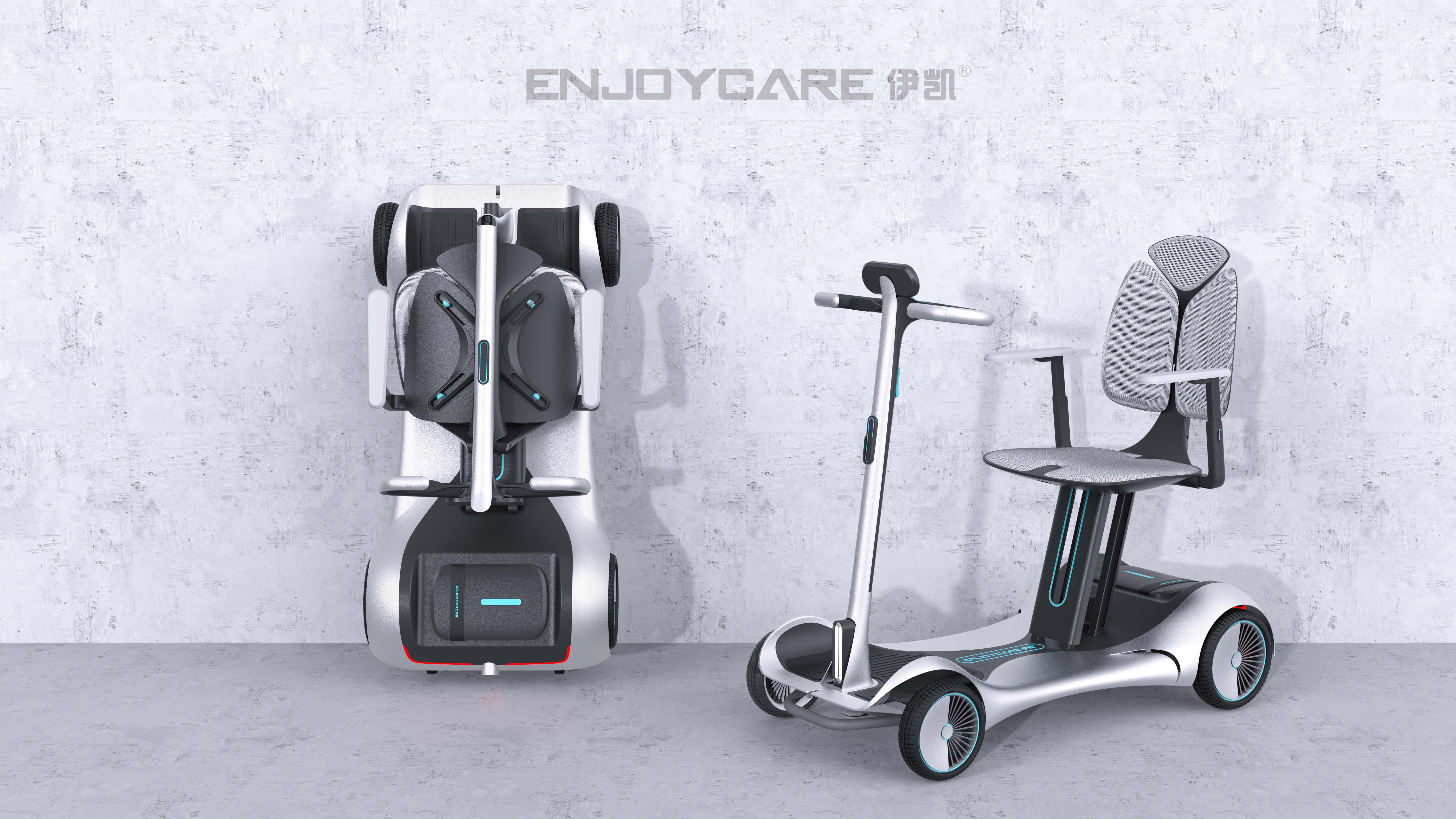 Scooter，Elderly scooter，Aging design，