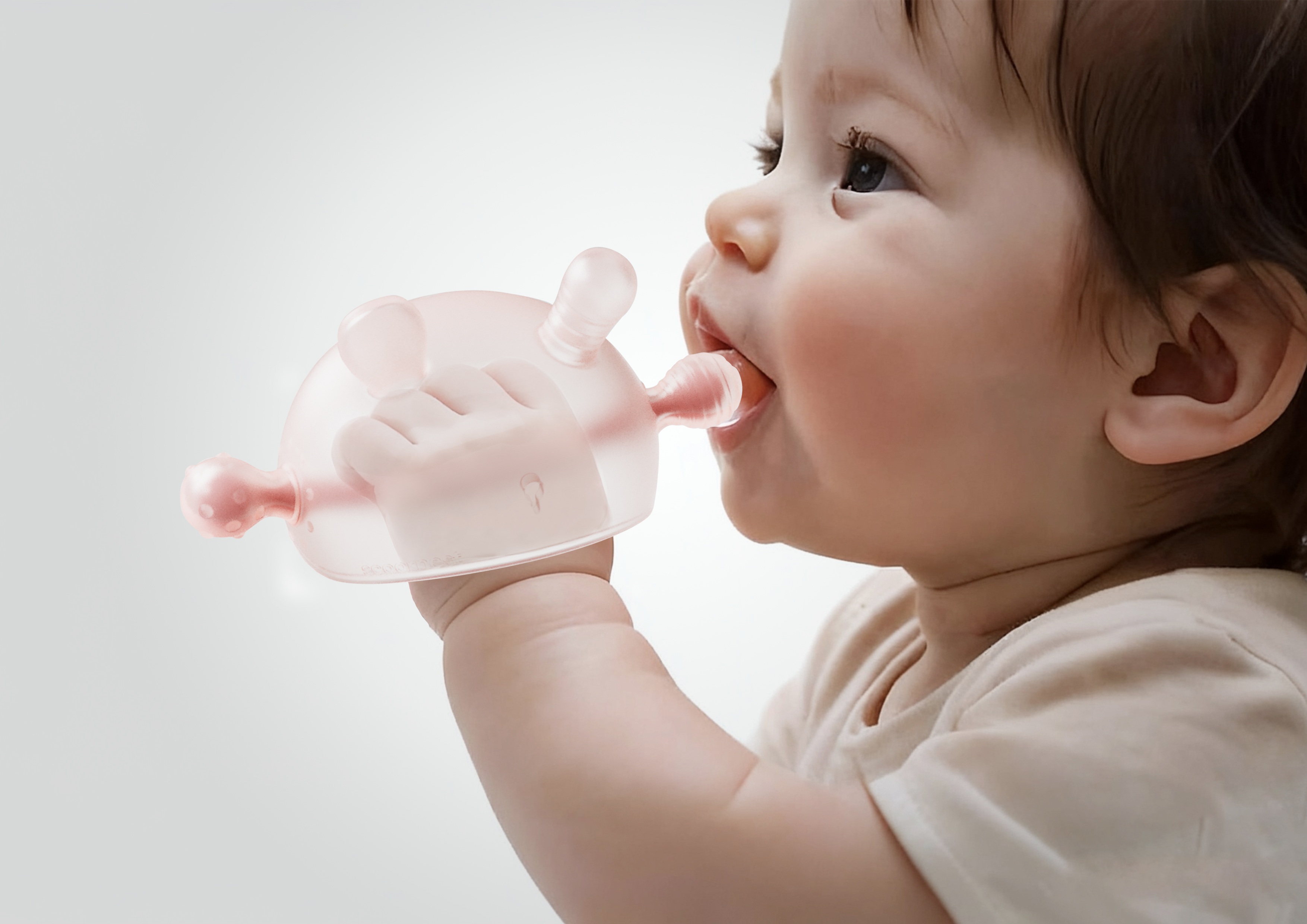 Dental gum，rabbit，Mother and baby，silica gel，bite point，man-machine，baby，