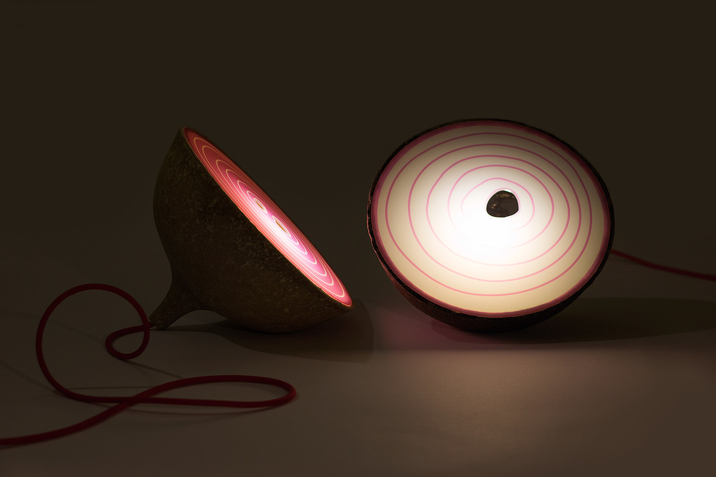 originality，environment protection，Recycled paper lamp，