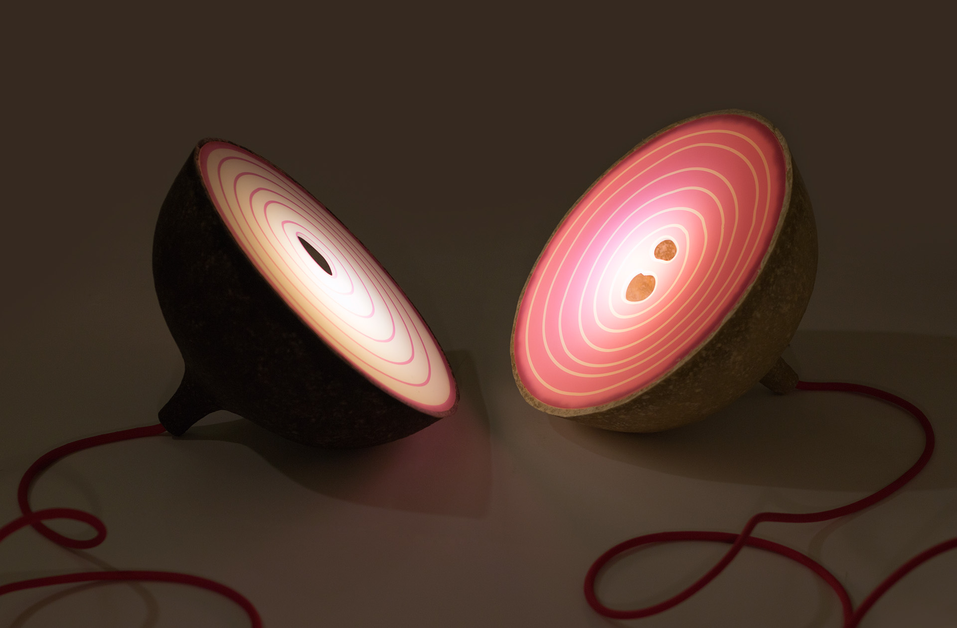 originality，environment protection，Recycled paper lamp，