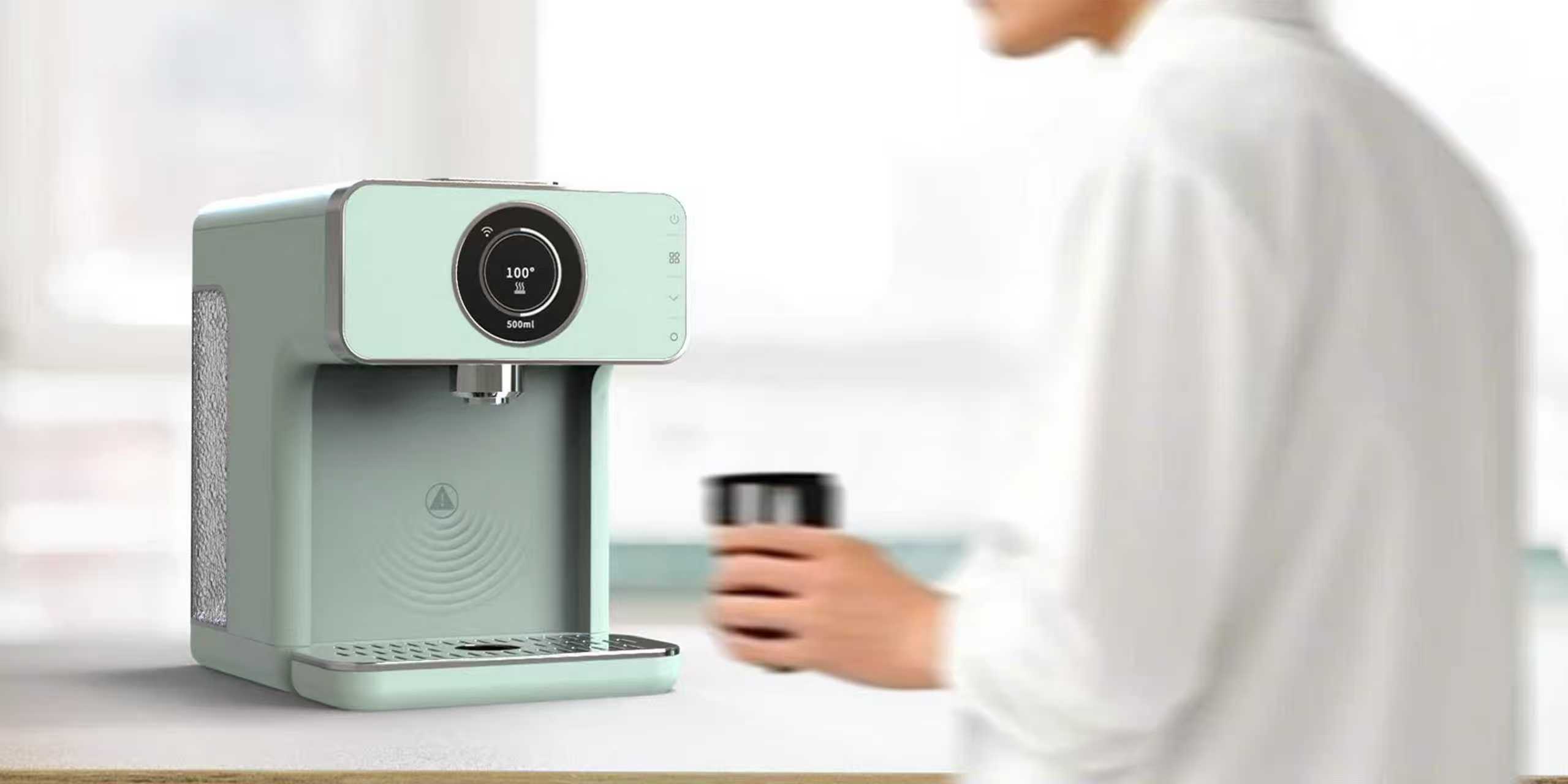 healthy life，Smart home，Design of Tea Drink Machine，sense of modernity，