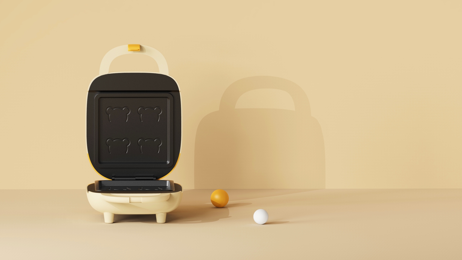 Sandwich machine，industrial design，product design，Fine Kitchen Appliances，