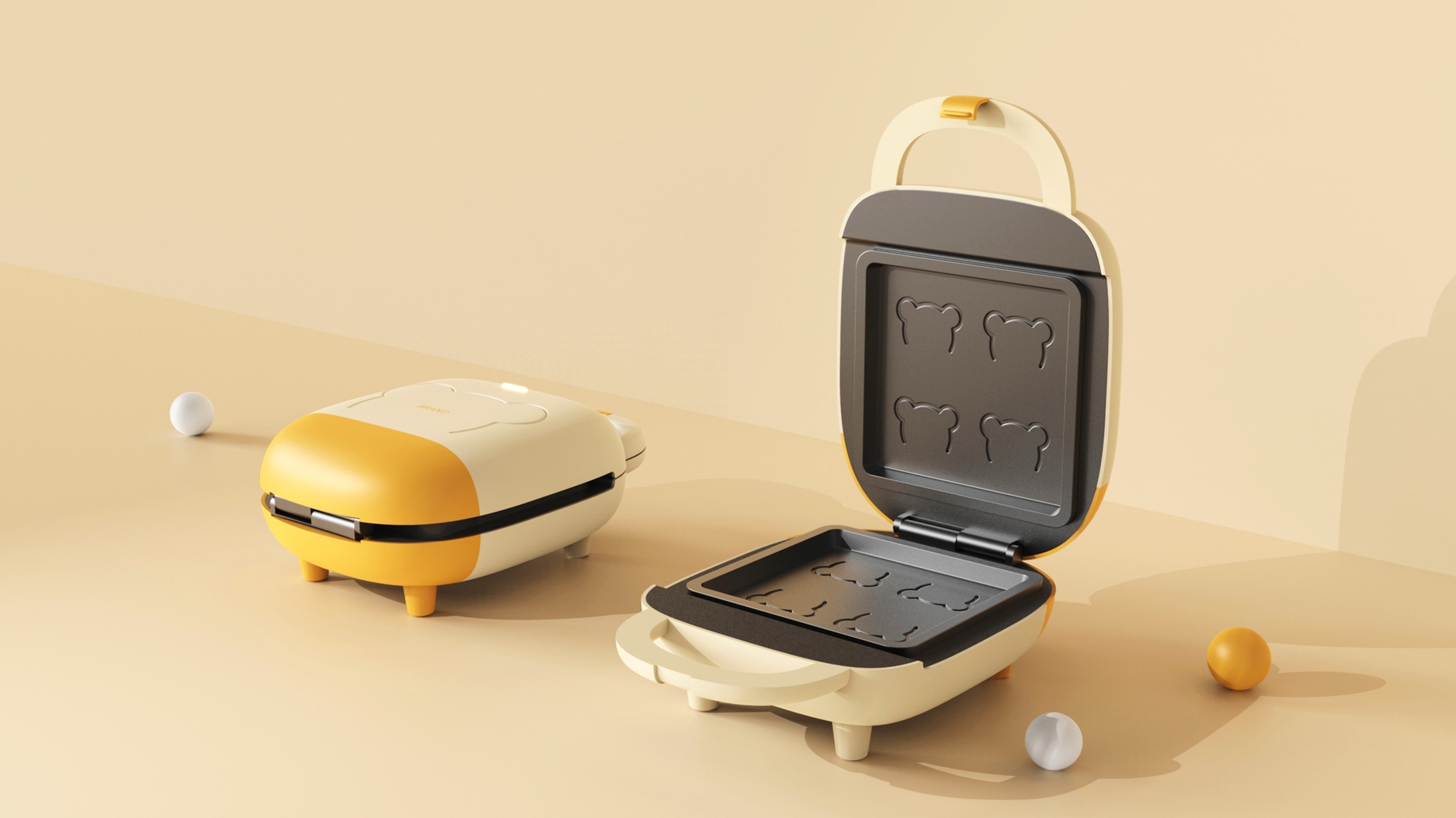 Sandwich machine，industrial design，product design，Fine Kitchen Appliances，