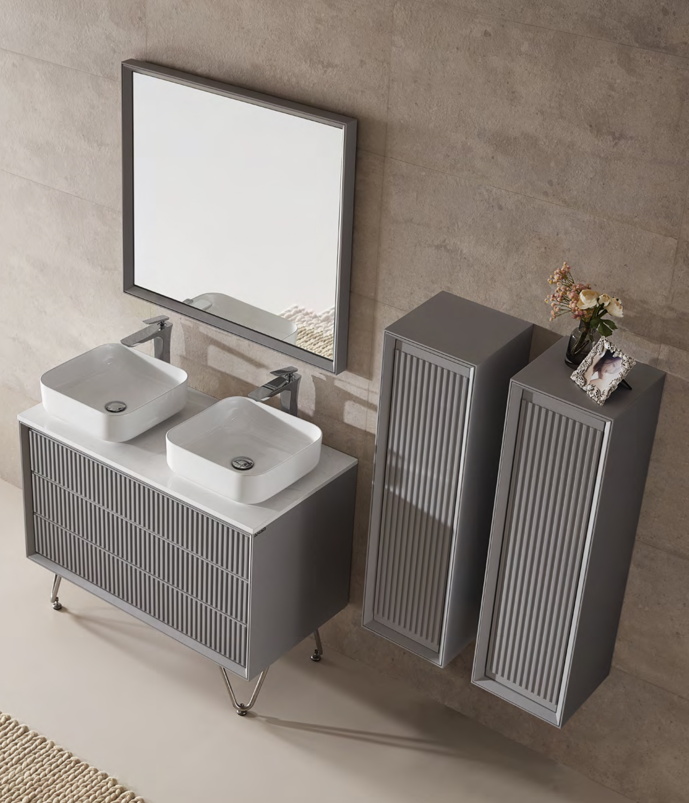 Bathroom cabinet design，Home design，product design，Minimalist bathroom cabinet，