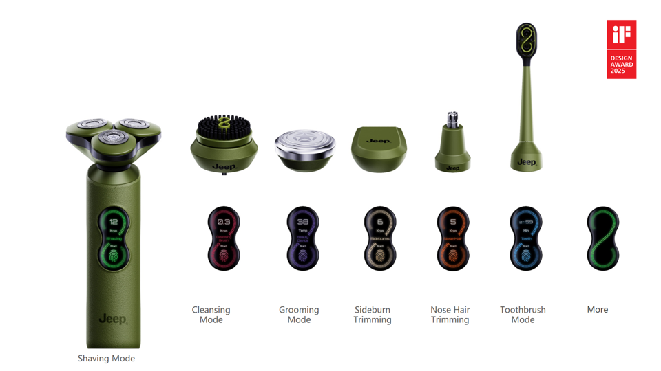 Personal protection design，industrial design，Razor design，Appearance design，product design，Award declaration，