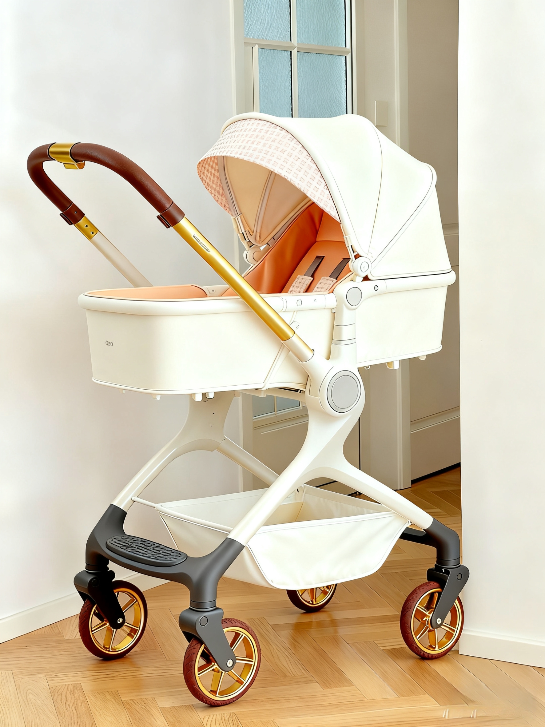 Baby stroller，Stroller，wheelbarrow，Concept map，