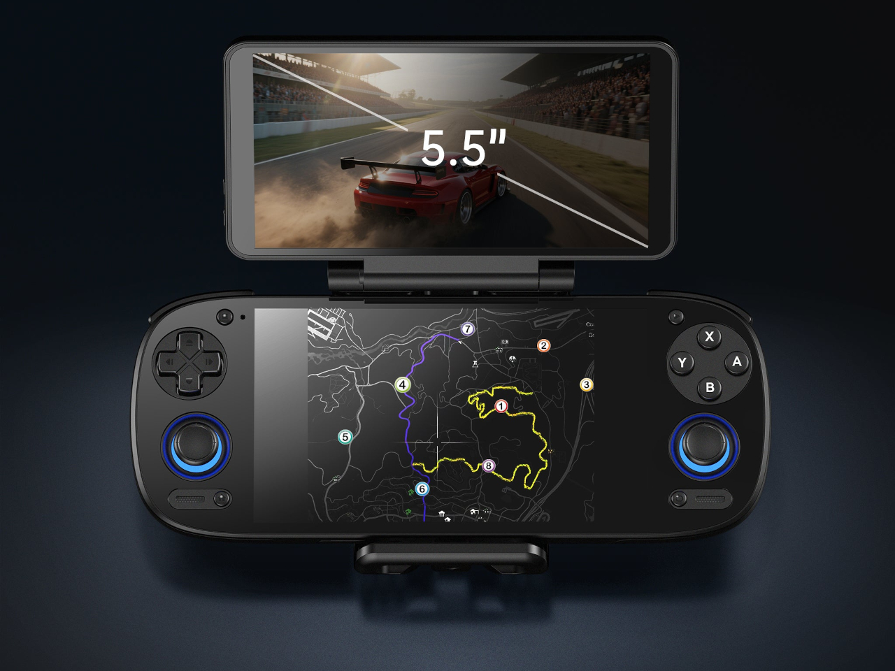 GameCube，Handheld game console，Handheld design，Dual Screen Extension，