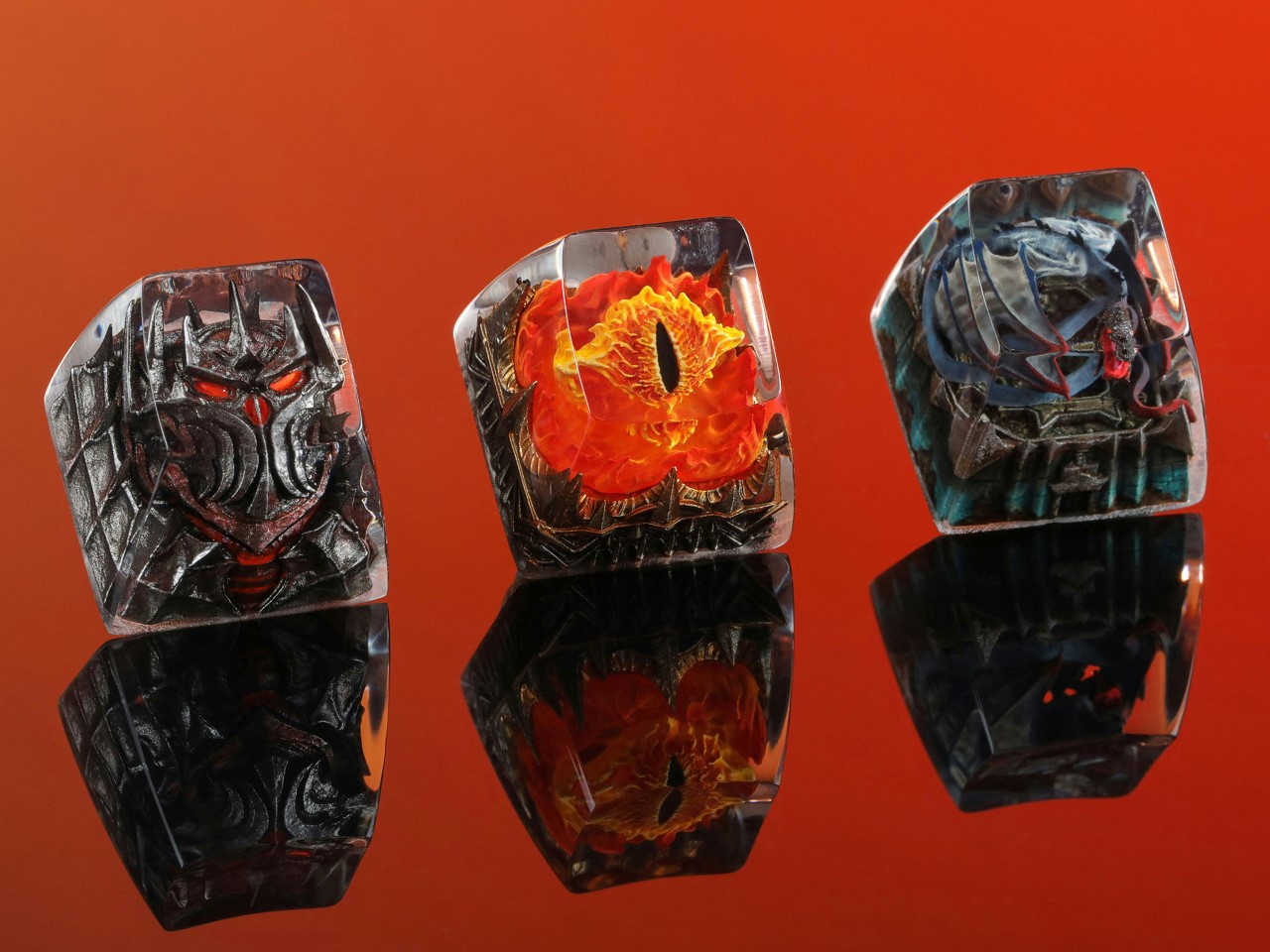 manual mechanical keyboard，Key cap，Around the Ring，Middle-earth theme，Game design，