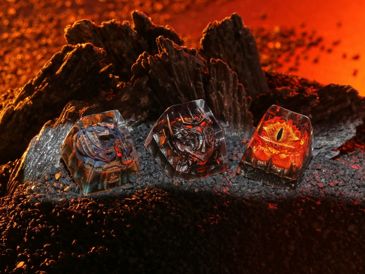 manual mechanical keyboard，Key cap，Around the Ring，Middle-earth theme，Game design，