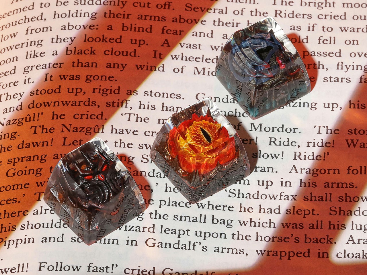 manual mechanical keyboard，Key cap，Around the Ring，Middle-earth theme，Game design，