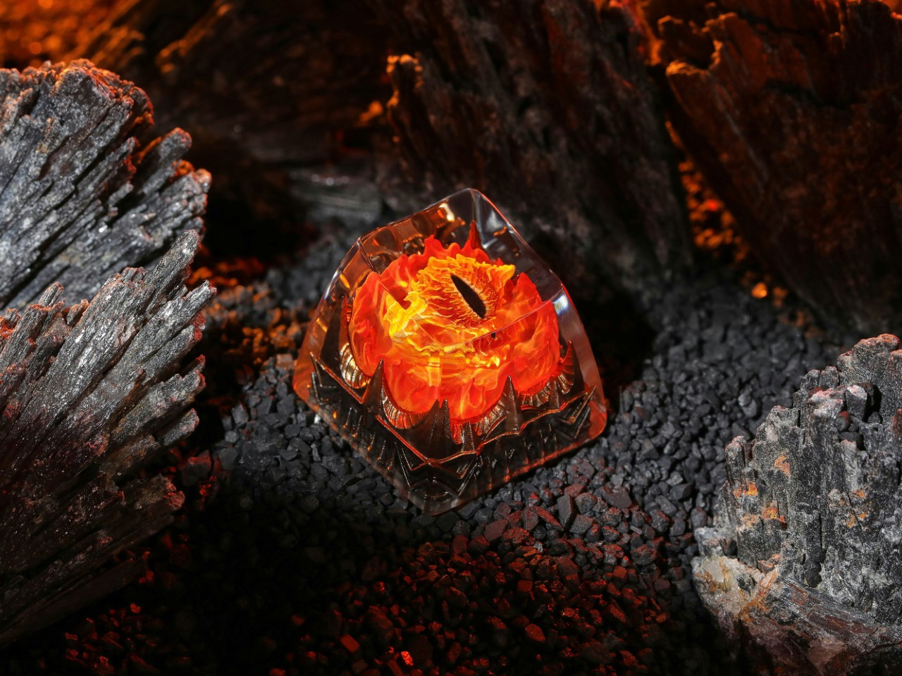 manual mechanical keyboard，Key cap，Around the Ring，Middle-earth theme，Game design，