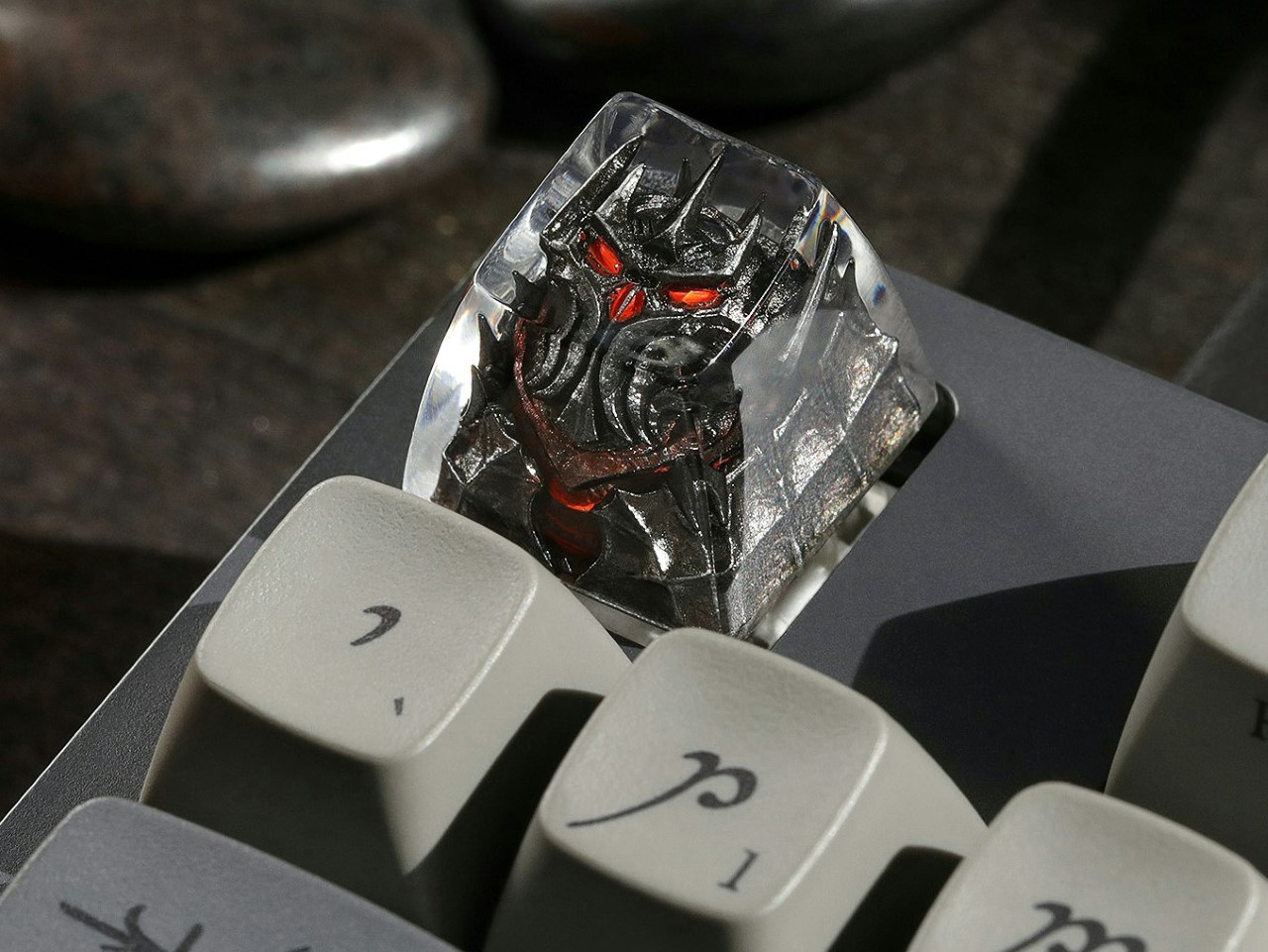 manual mechanical keyboard，Key cap，Around the Ring，Middle-earth theme，Game design，