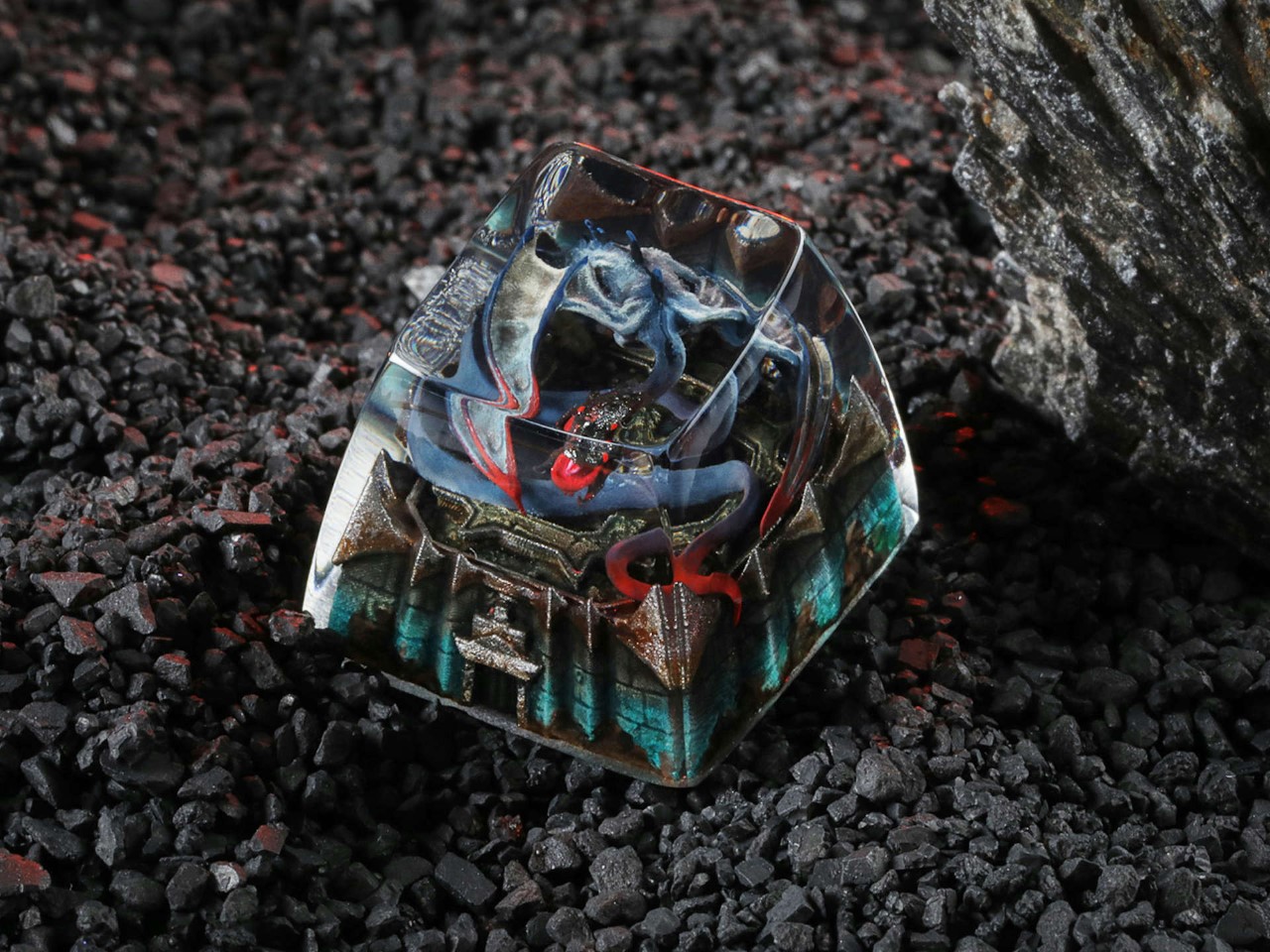 manual mechanical keyboard，Key cap，Around the Ring，Middle-earth theme，Game design，